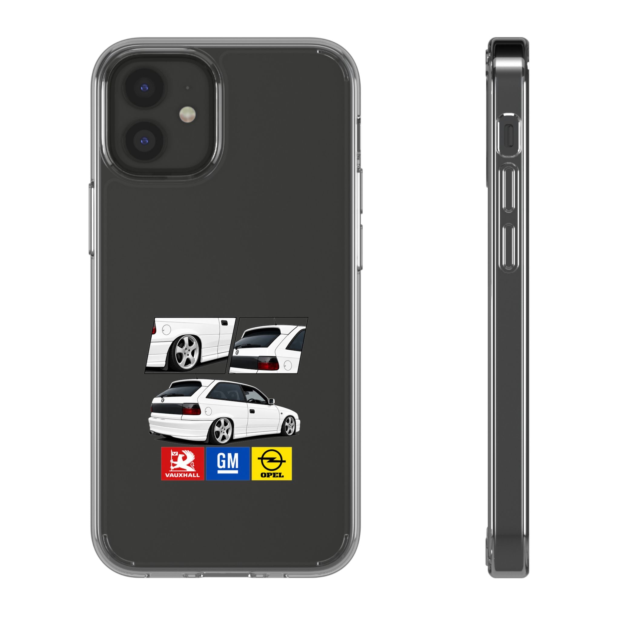 WHITE ASTRA MK3 PHONE CASES
