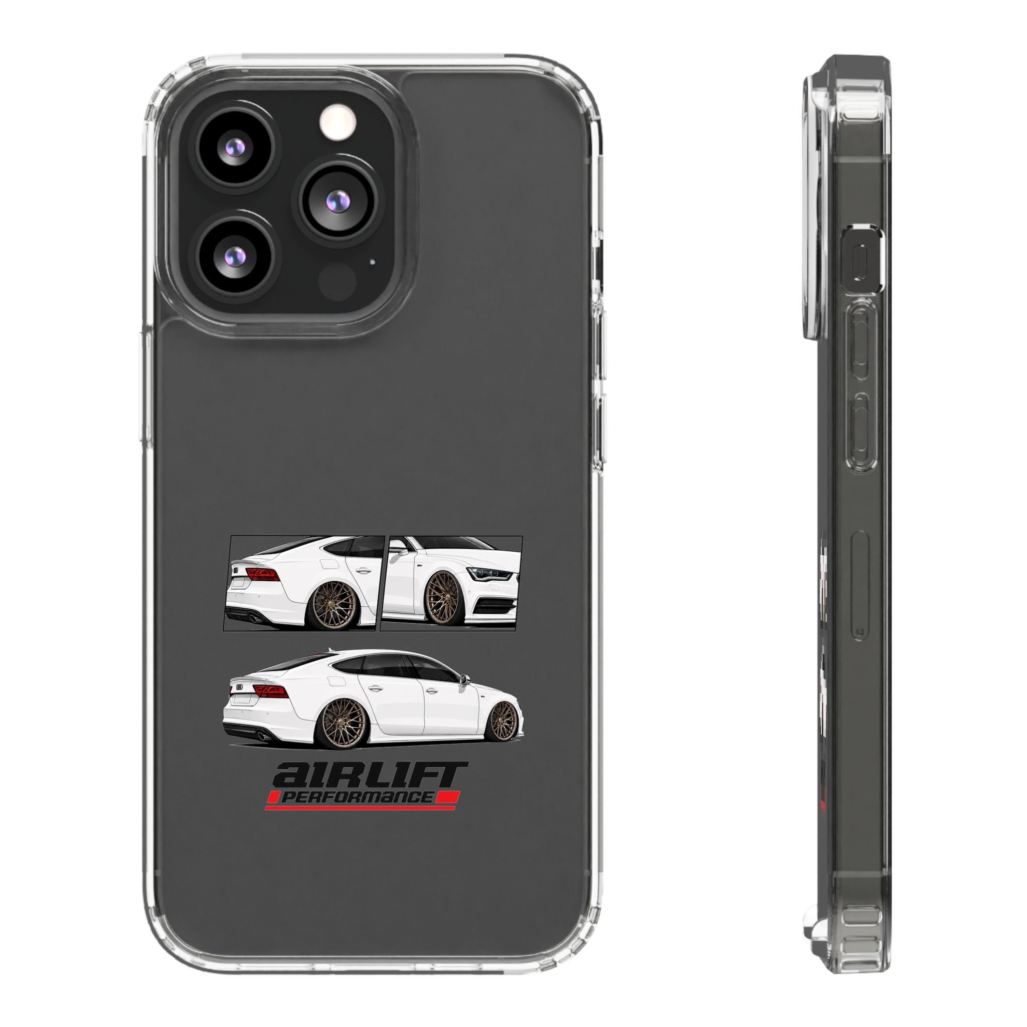 WHITE AUDI A7 PHONE CASES