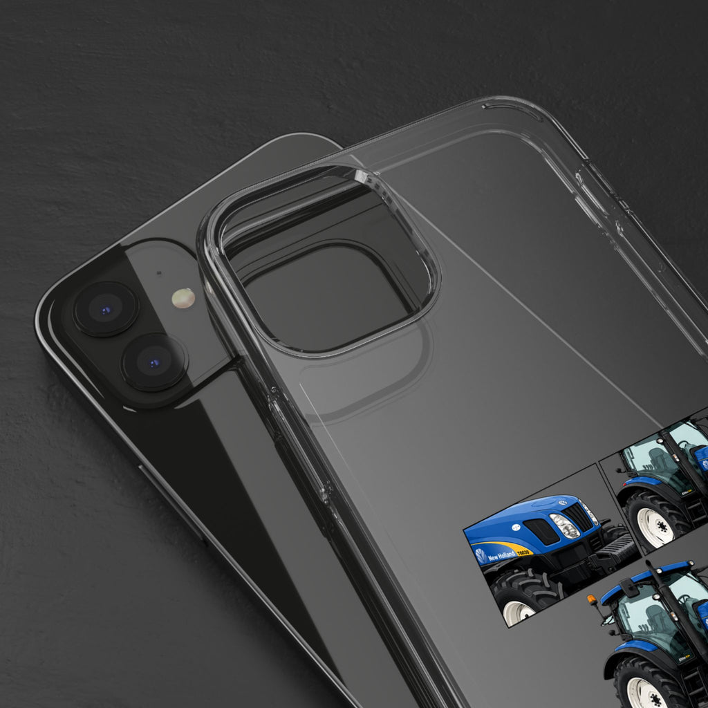 BLUE NEW HOLLAND T6030 PHONE CASES