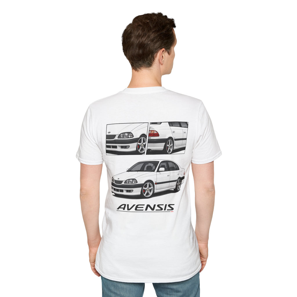 WHITE TOYOTA AVENSIS T-SHIRT
