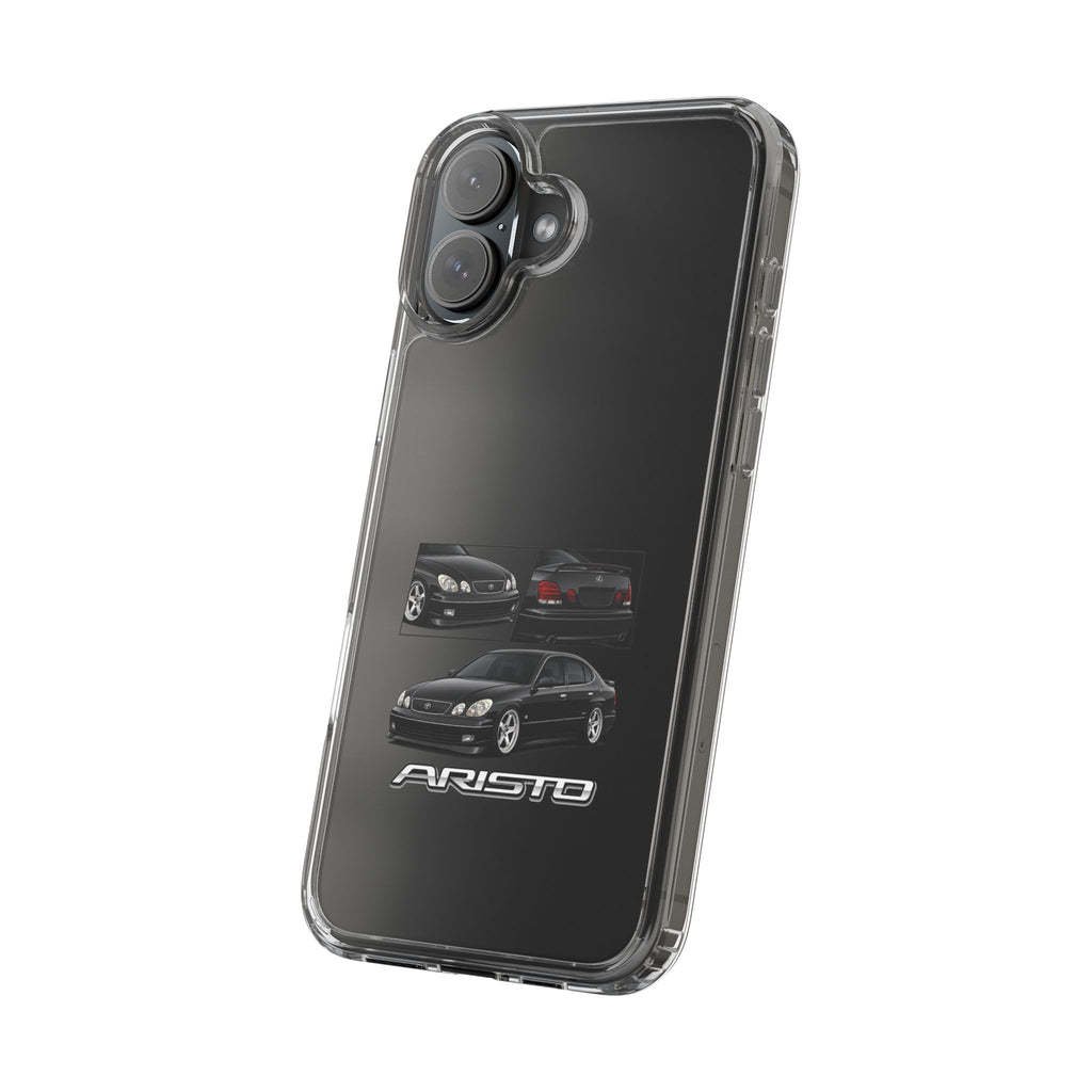 BLACK TOYOTA ARISTO PHONE CASES