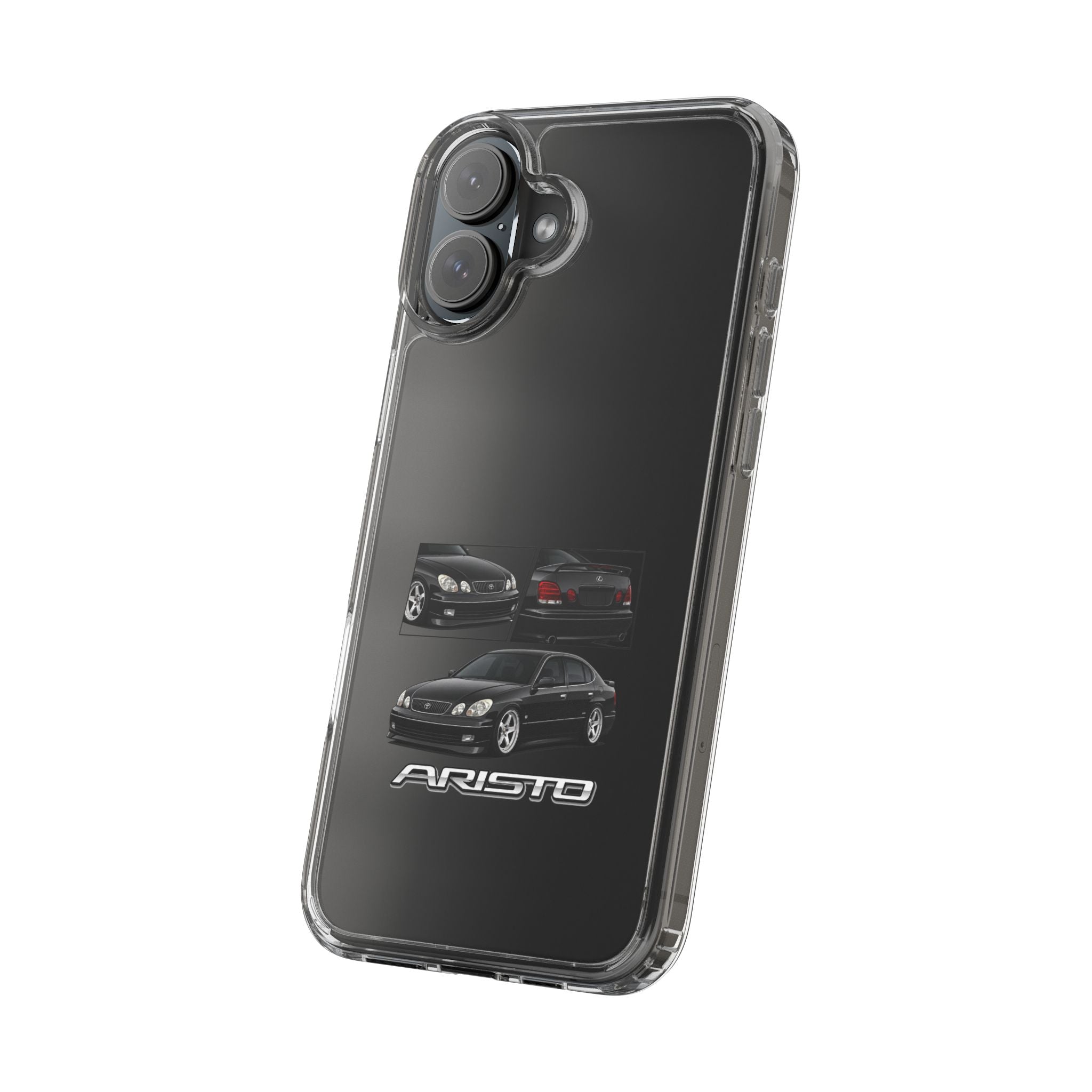 BLACK TOYOTA ARISTO PHONE CASES