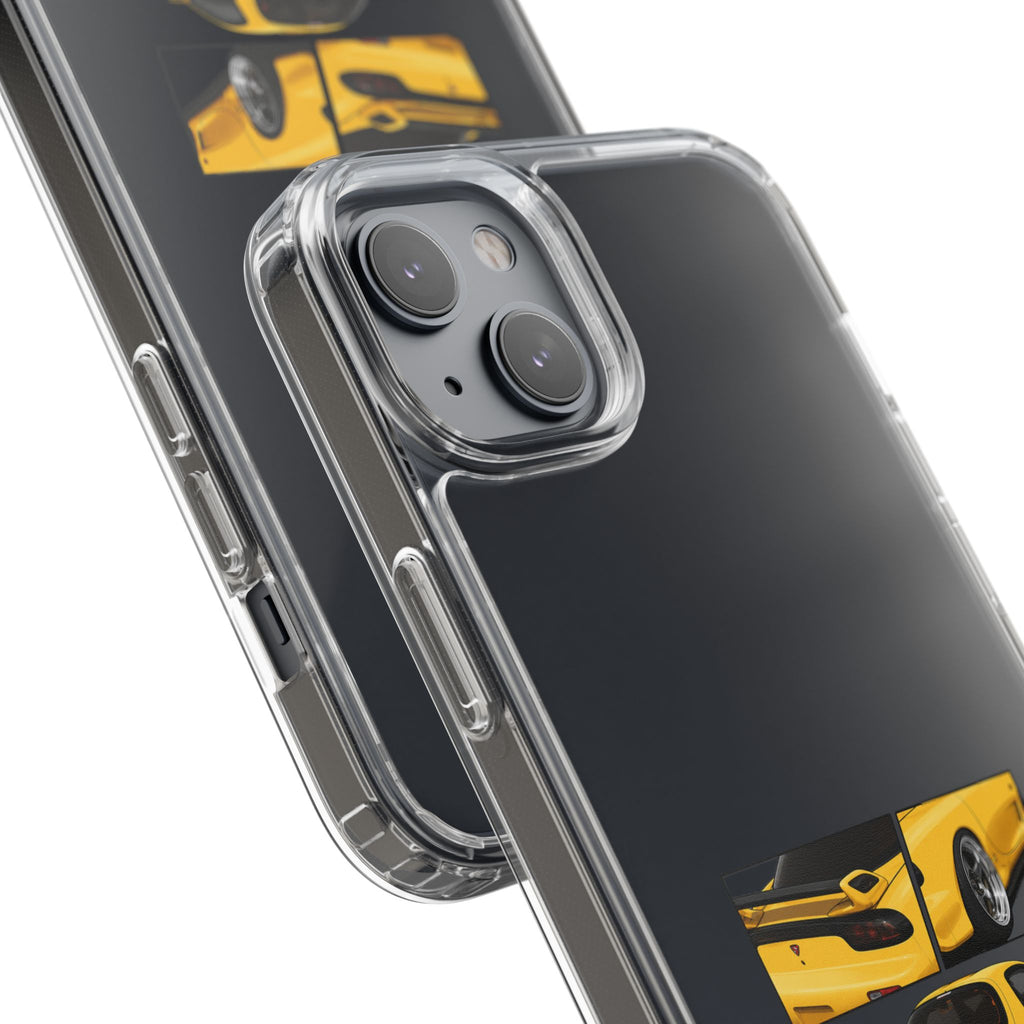 YELLOW MAZDA RX7 PHONE CASES