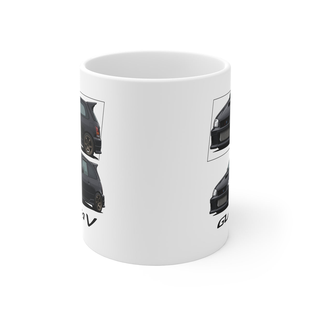 BLACK TOYOTA GLANZA MUG