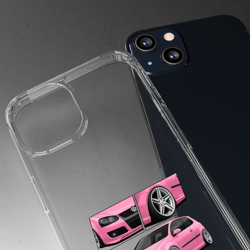 PINK MK5 GOLF PHONE CASE