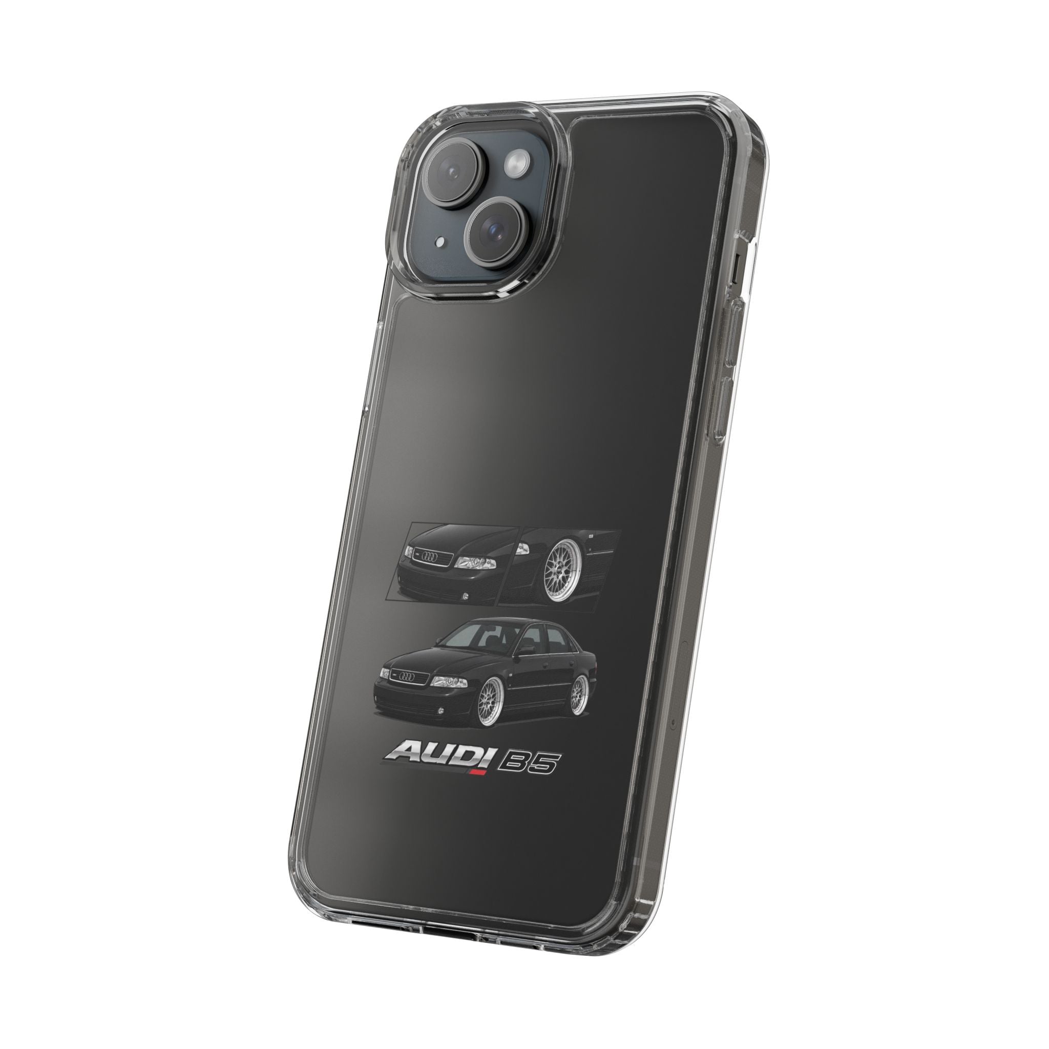 BLACK B5 AUDI A4 PHONE CASES