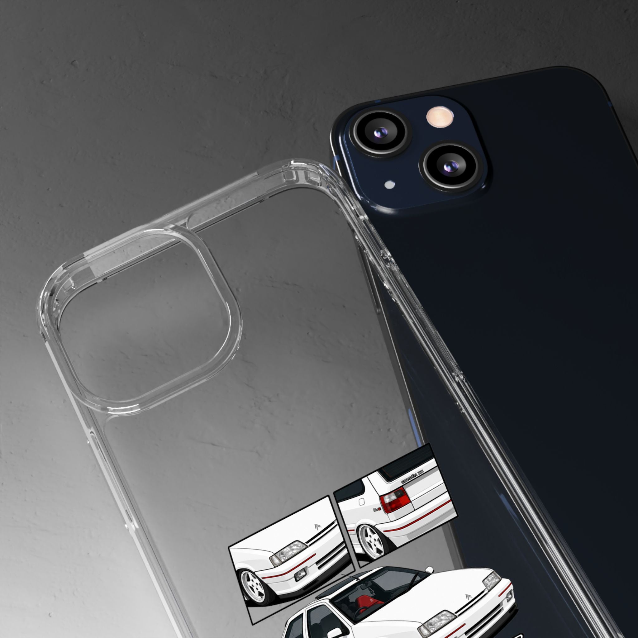 WHITE CITREON ZX PHONE CASES