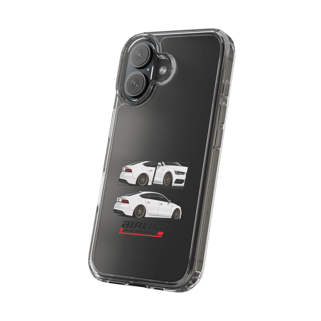 WHITE AUDI A7 PHONE CASES