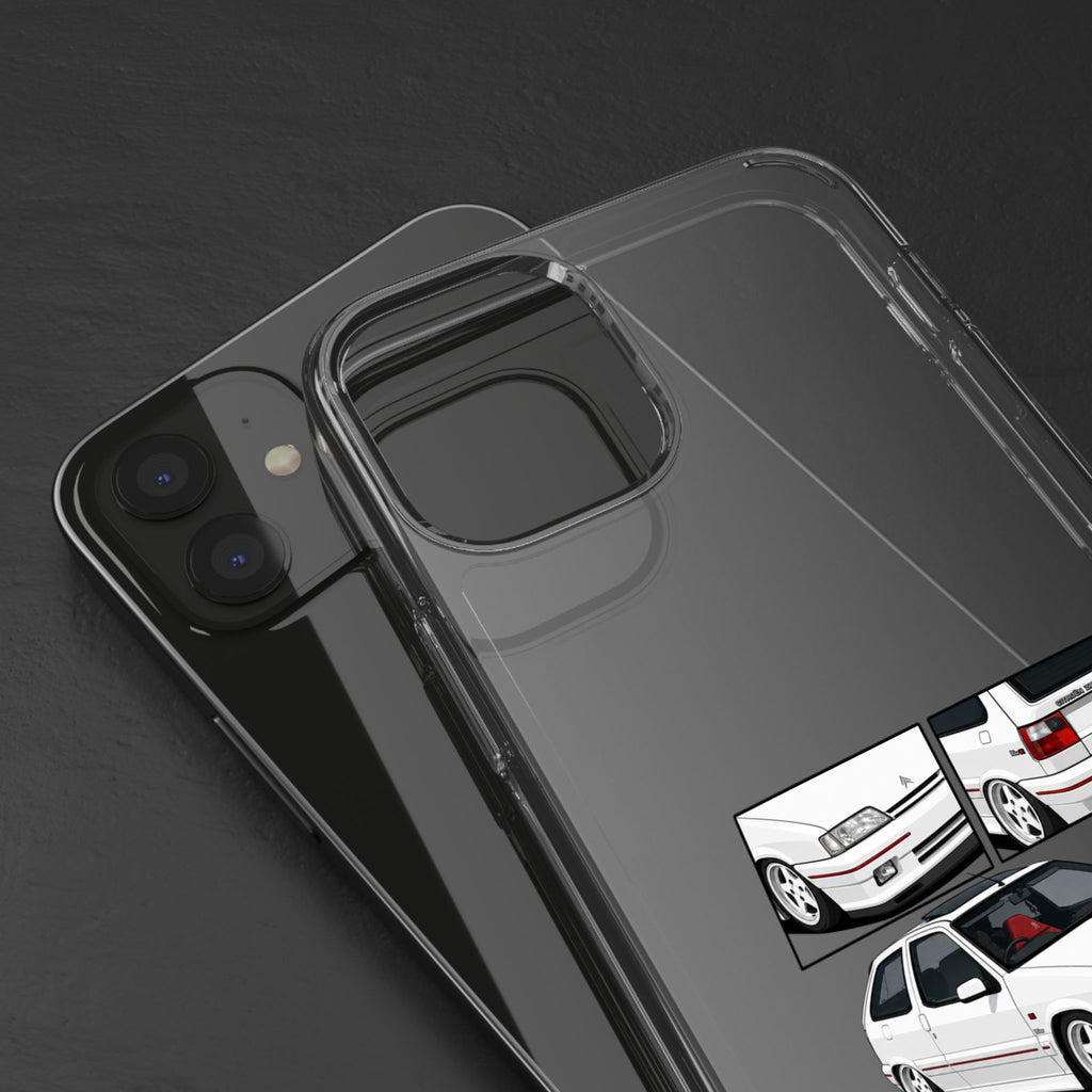 WHITE CITREON ZX PHONE CASES