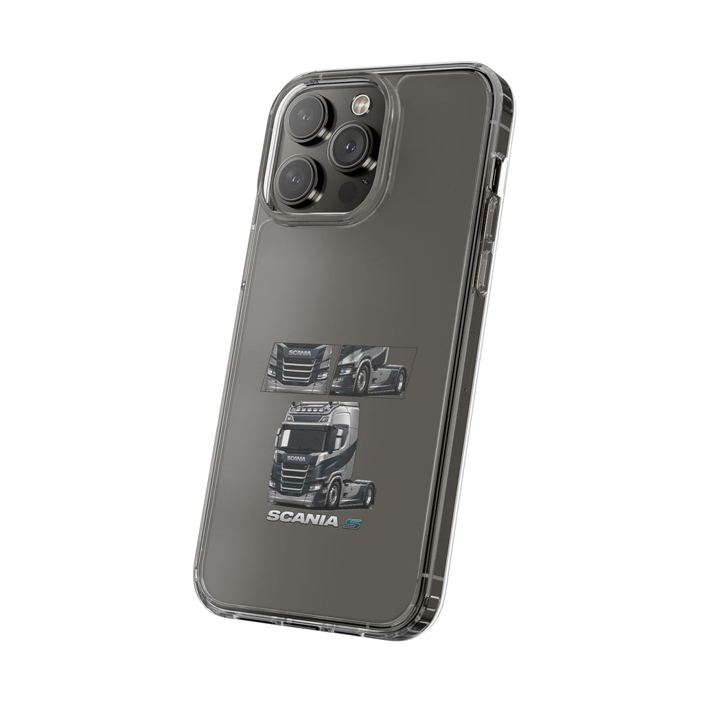 GREY SILVER SCANIA S-SERIES PHONE CASES