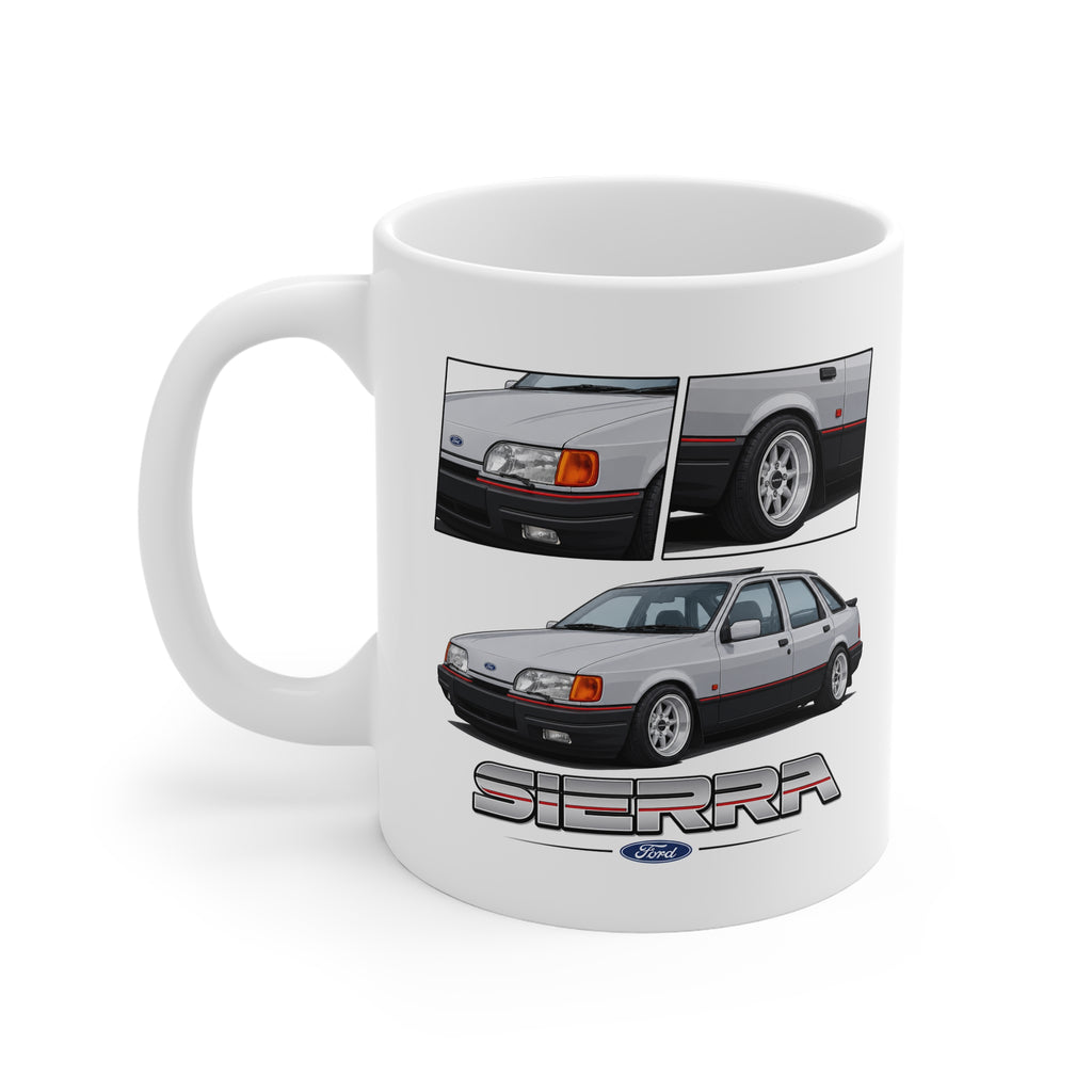 SILVER SIERRA HATCH MUG