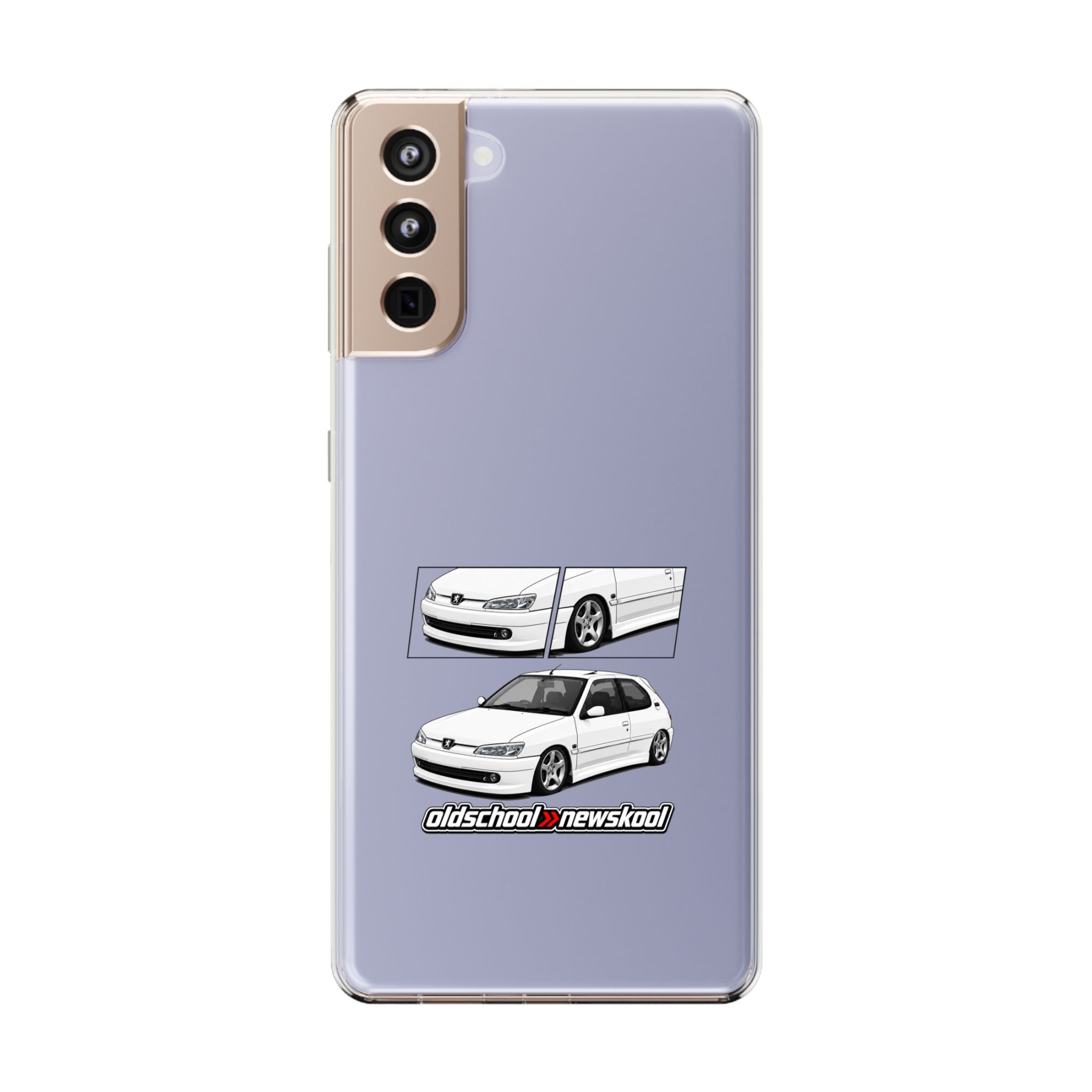 WHITE DTURBO PHONE CASES