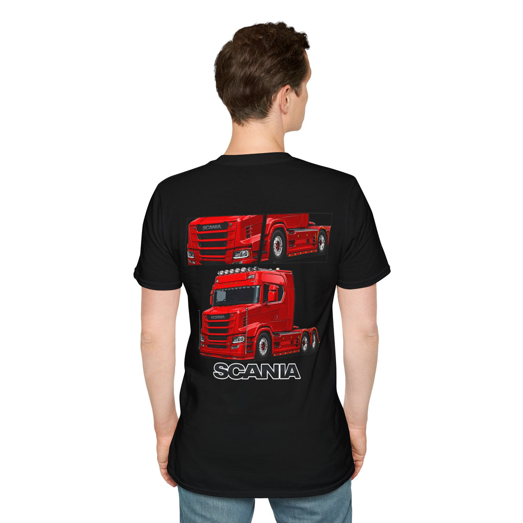 RED SCANIA T-CAB T-SHIRT