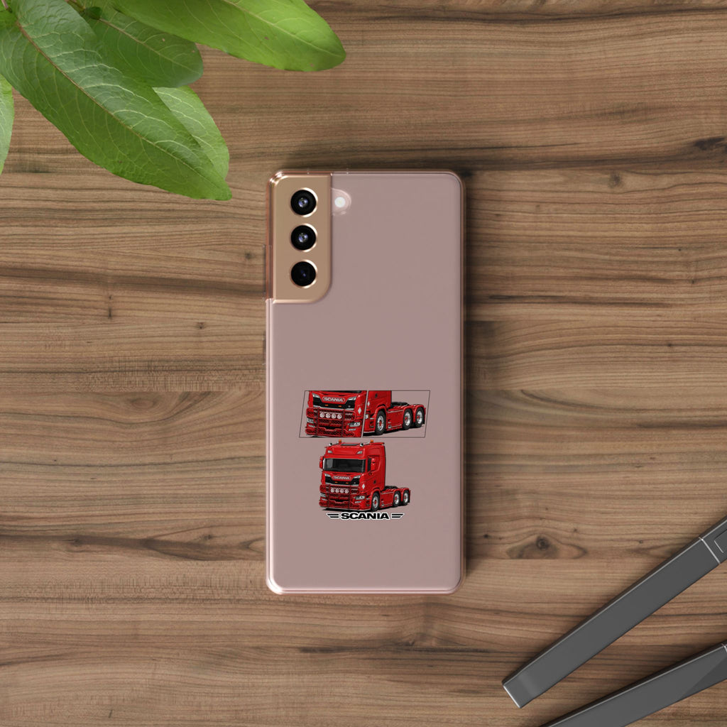 RED SCANIA S-SERIES PHONE CASES