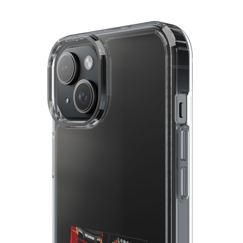 2 RED SCANIA S-SERIES PHONE CASES