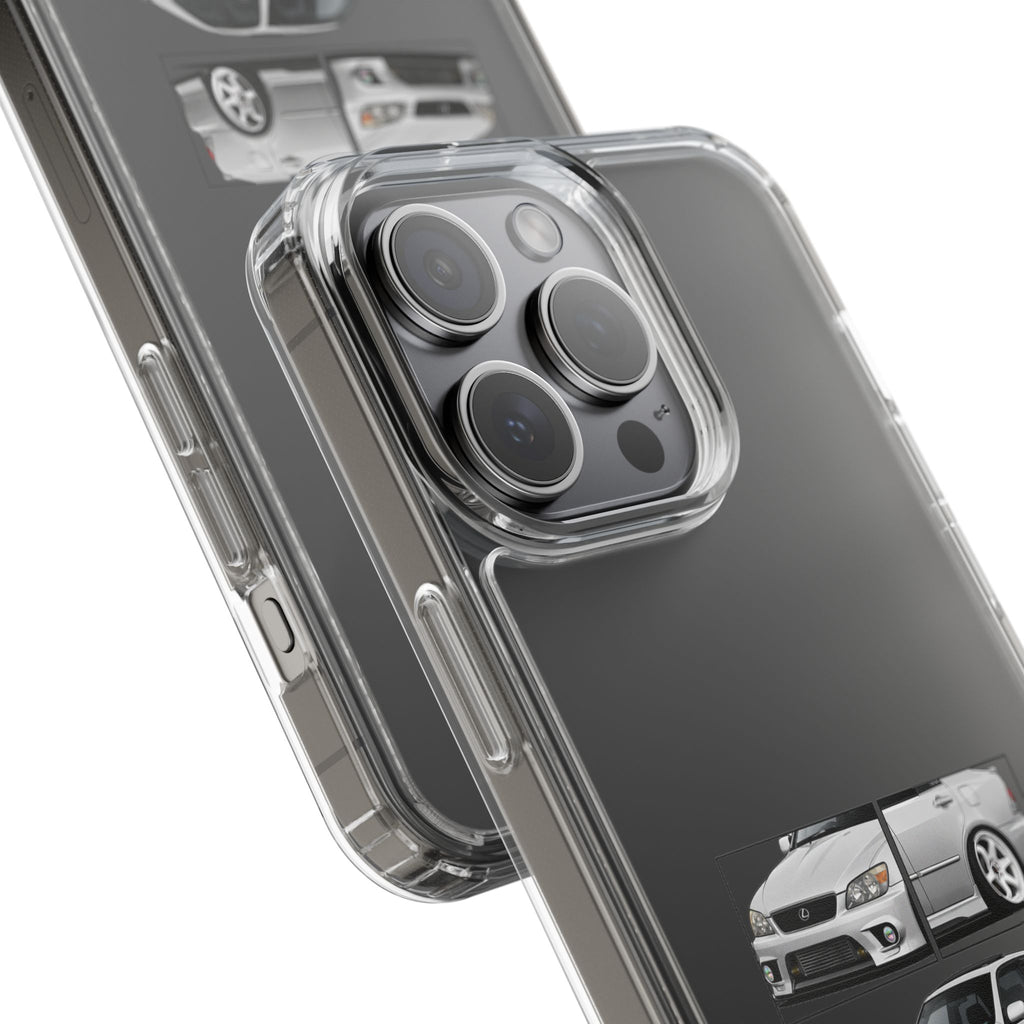 SILVER LEXUS IS200 PHONE CASES