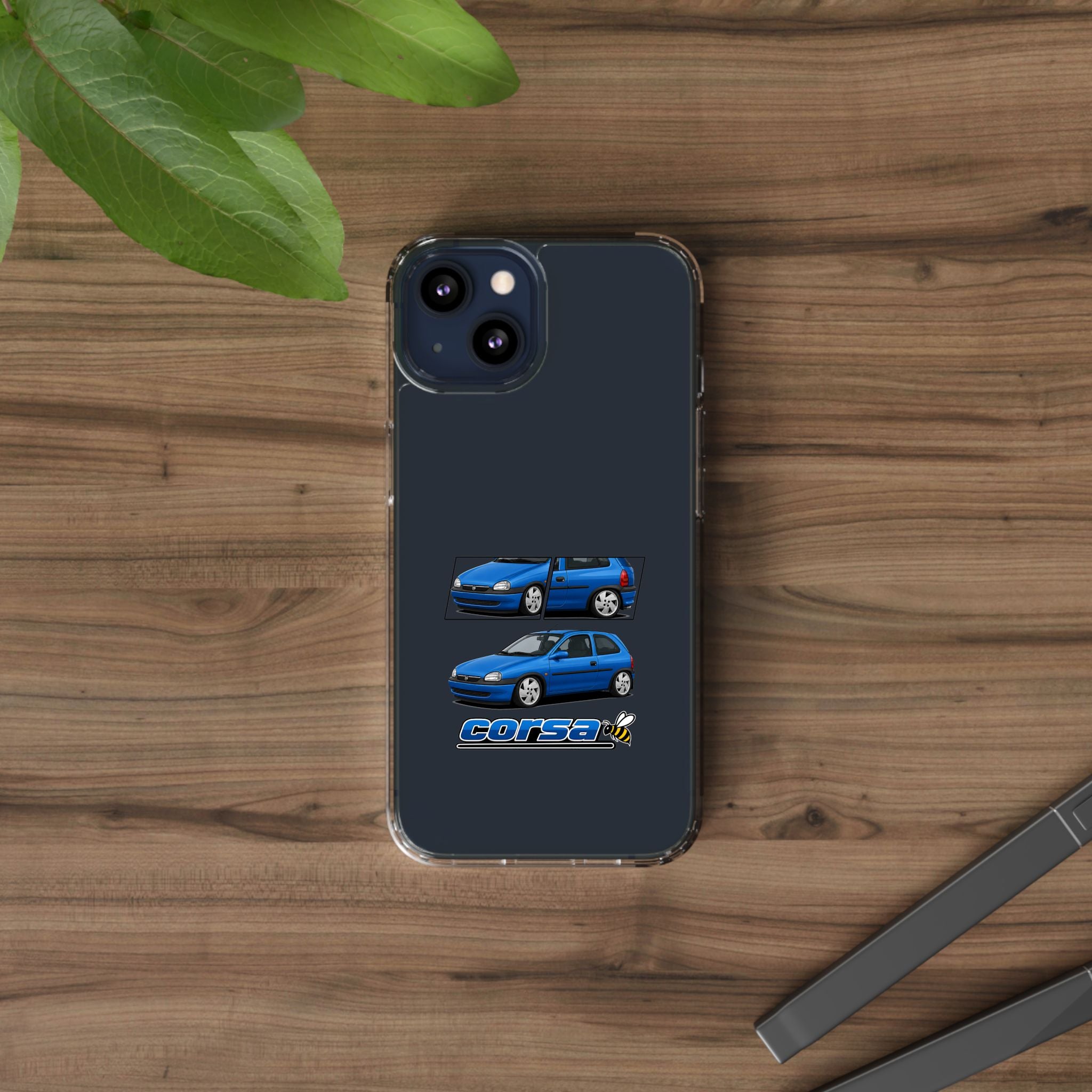 BLUE CORSA B PHONE CASES
