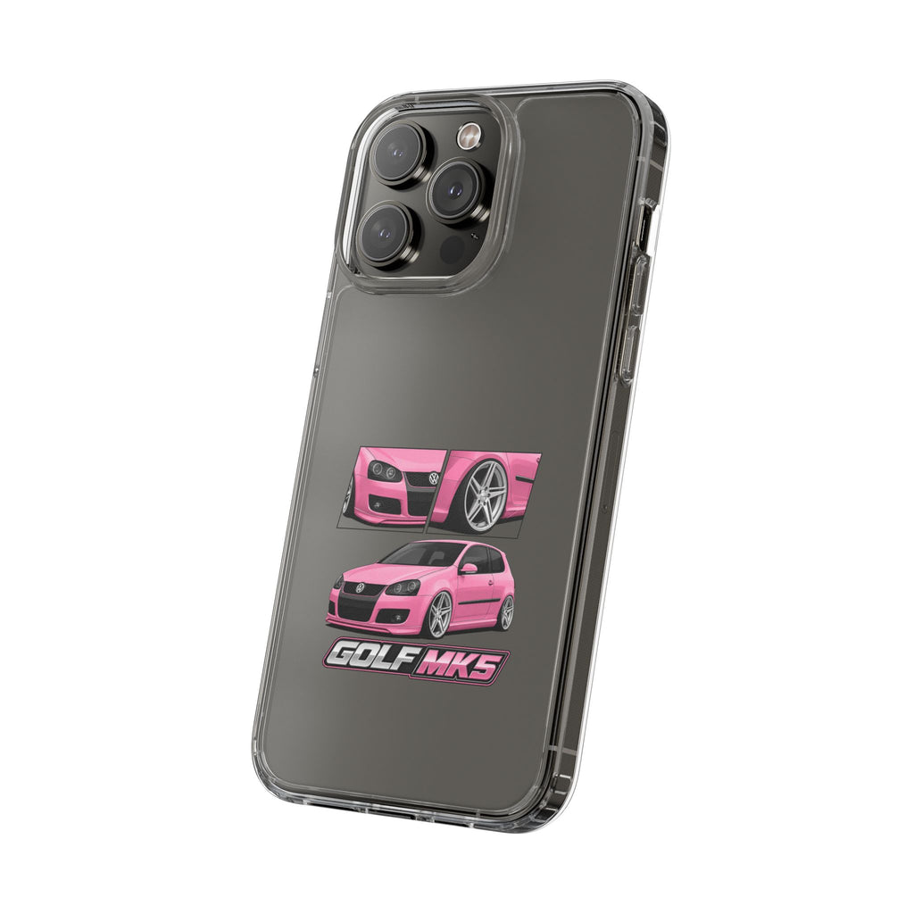 PINK MK5 GOLF PHONE CASE