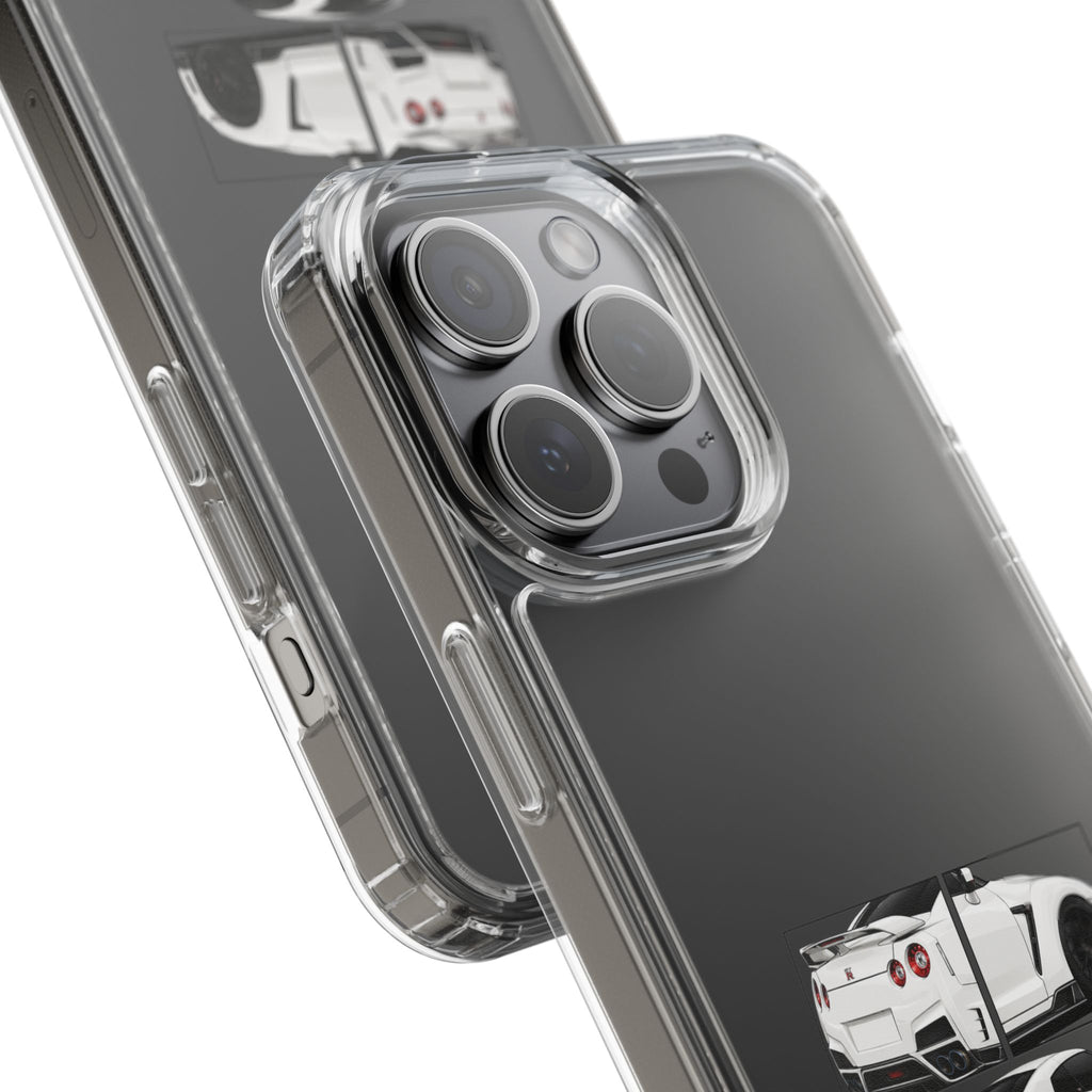 WHITE NISSAN GTR PHONE CASES