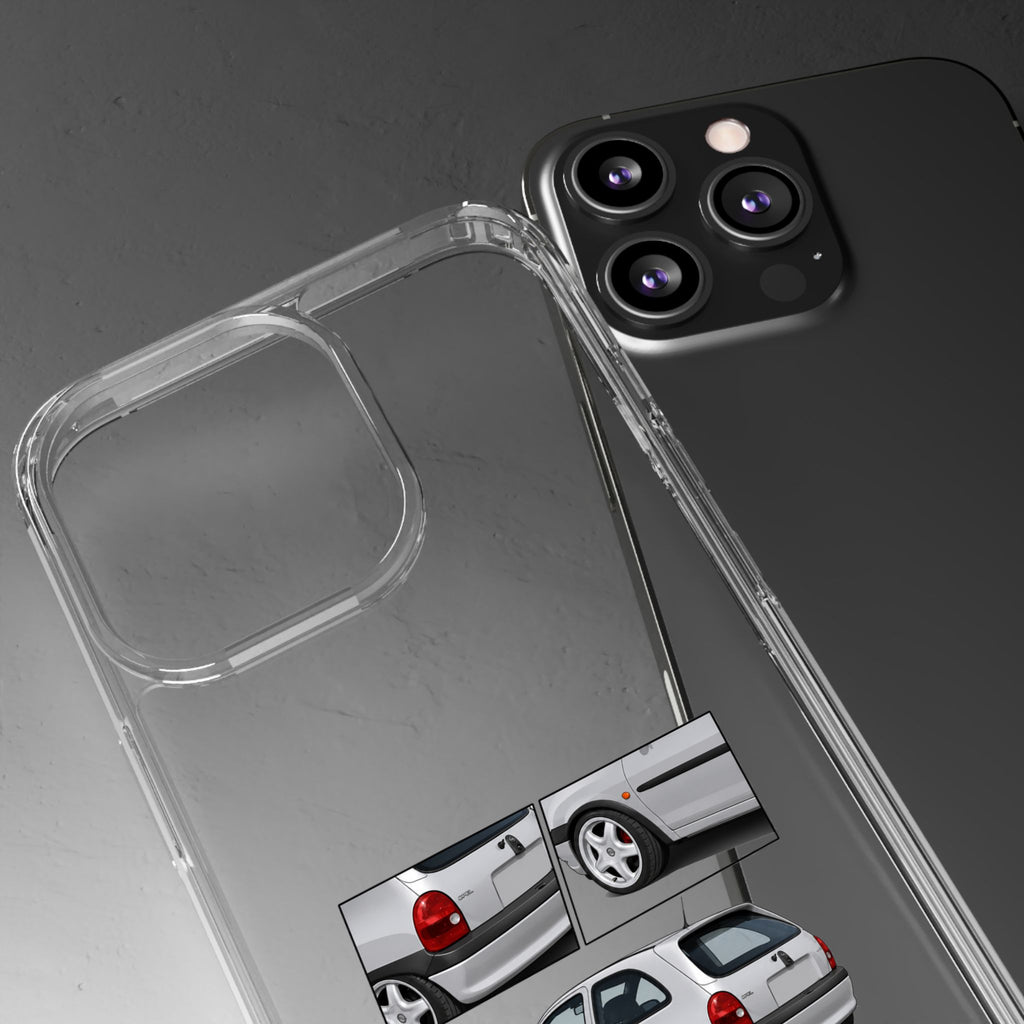 SILVER CORSA B PHONE CASES