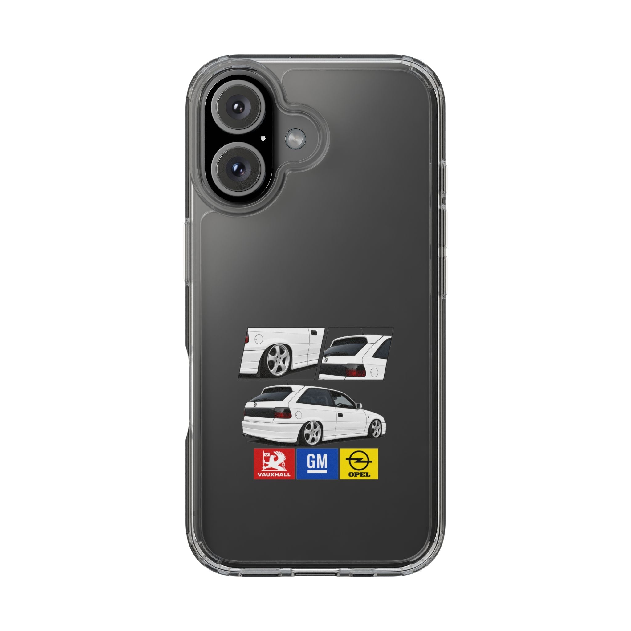 WHITE ASTRA MK3 PHONE CASES