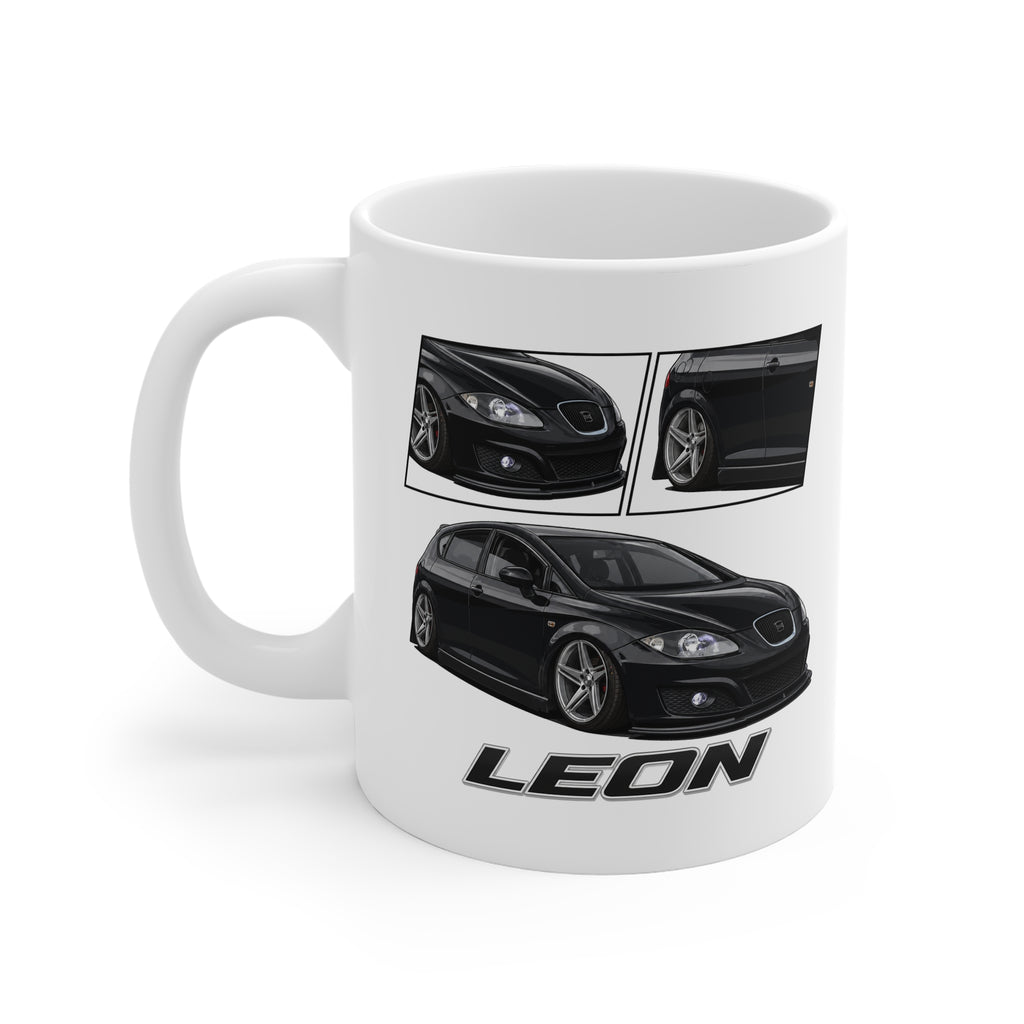 BLACK LEON MK2 MUG