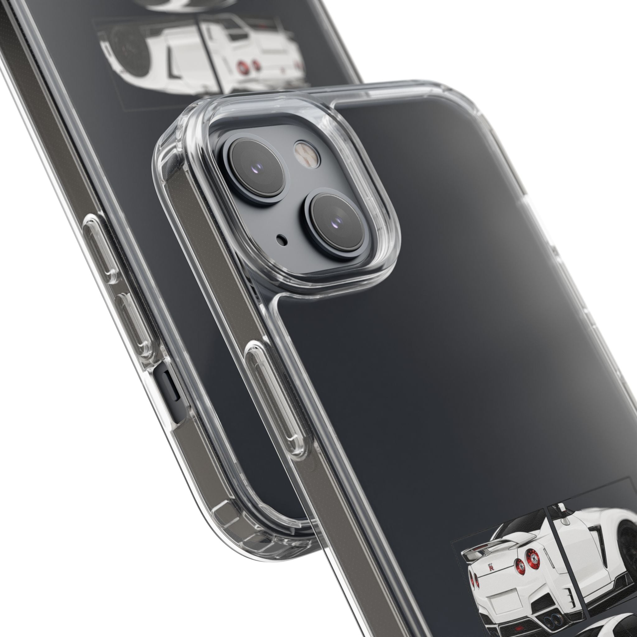 WHITE NISSAN GTR PHONE CASES