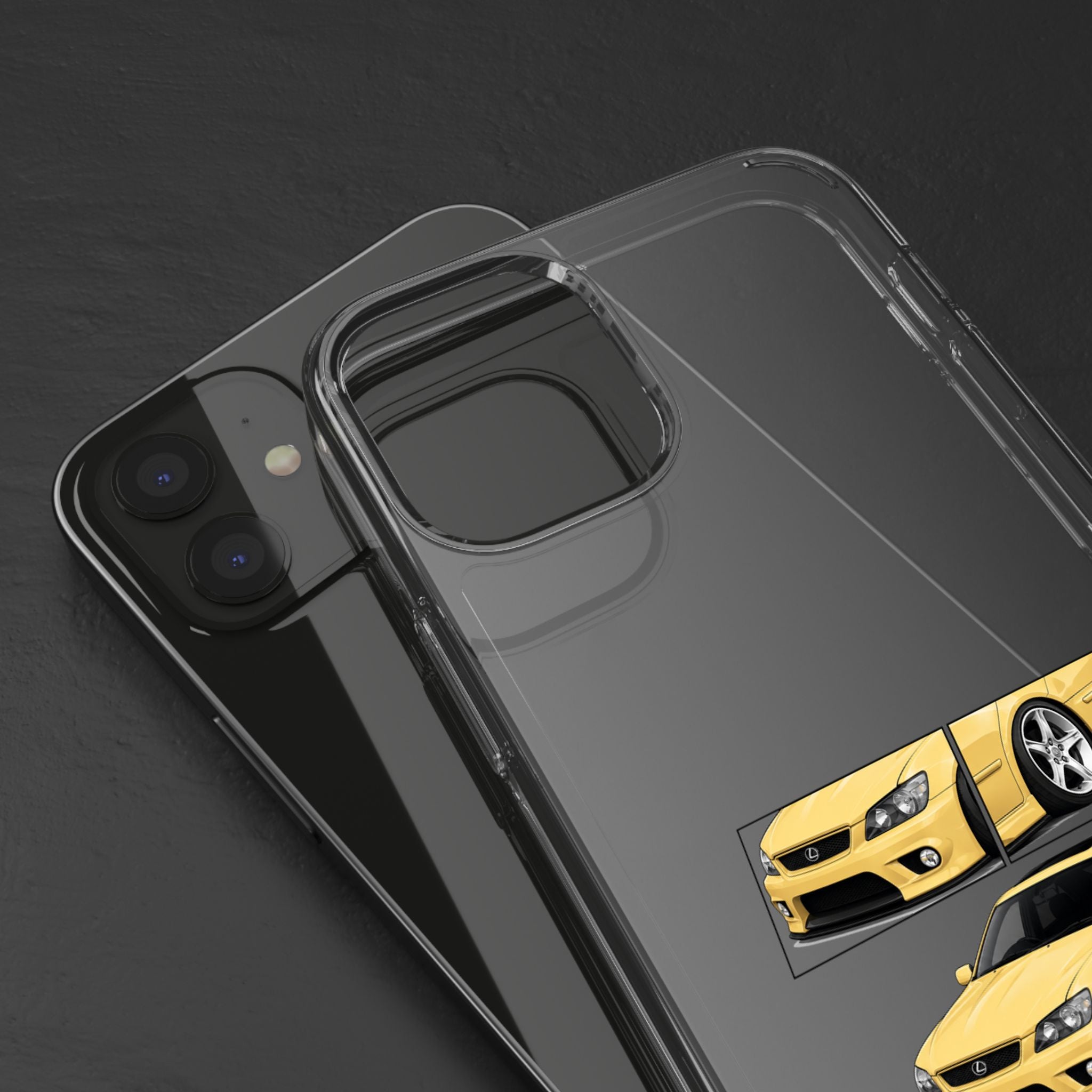 YELLOW LEXUS IS200 PHONE CASES