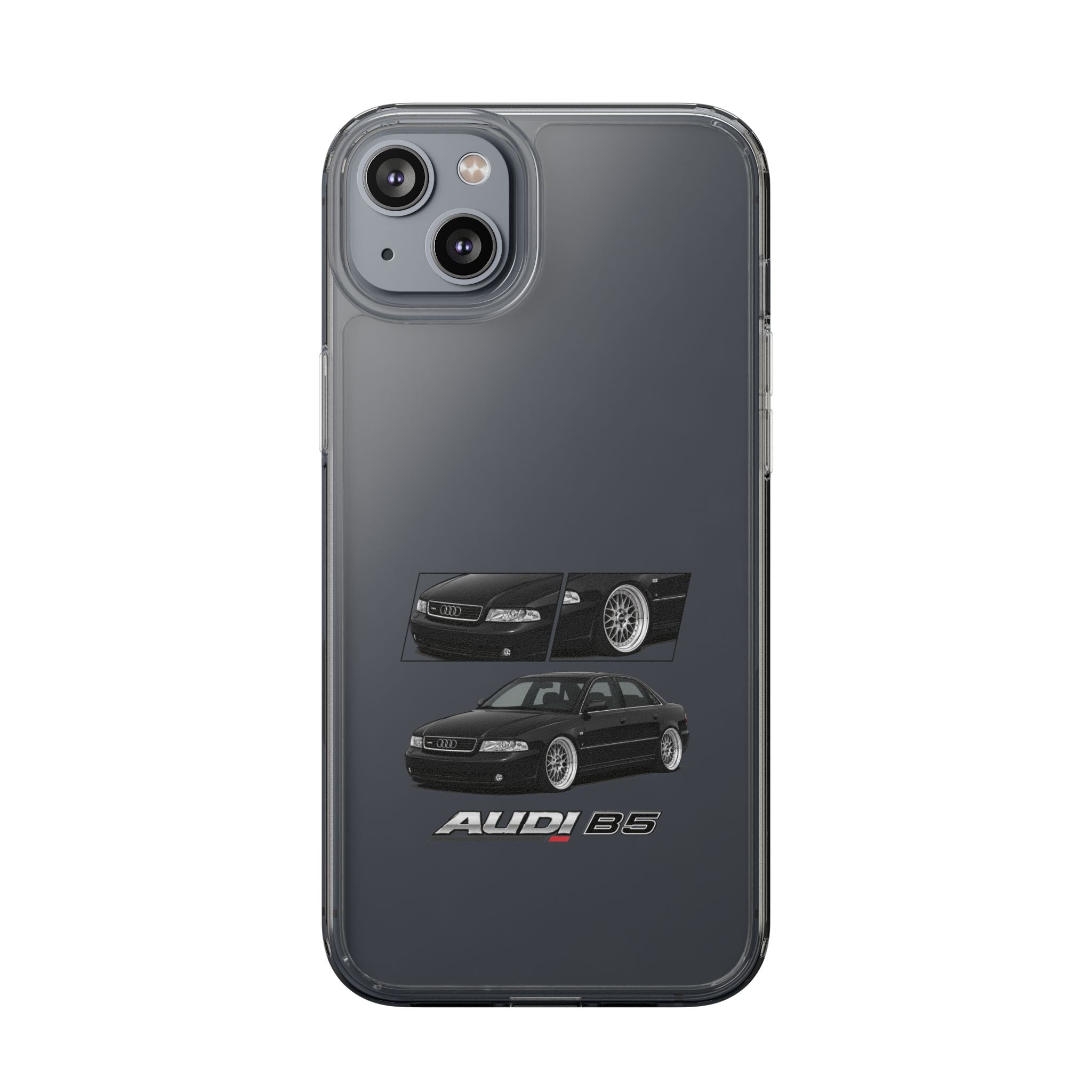 BLACK B5 AUDI A4 PHONE CASES
