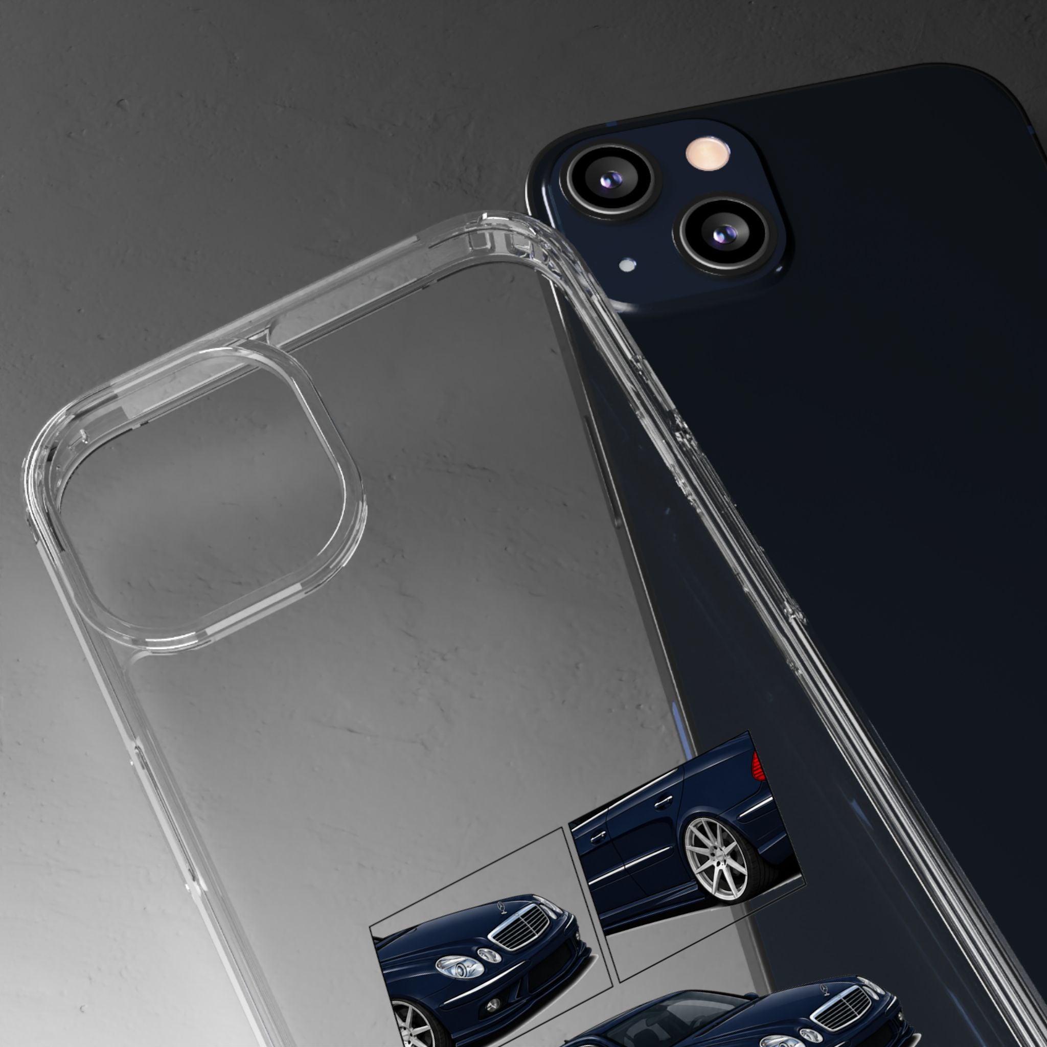 BLUE MERC V8 KOMPRESSOR PHONE CASES