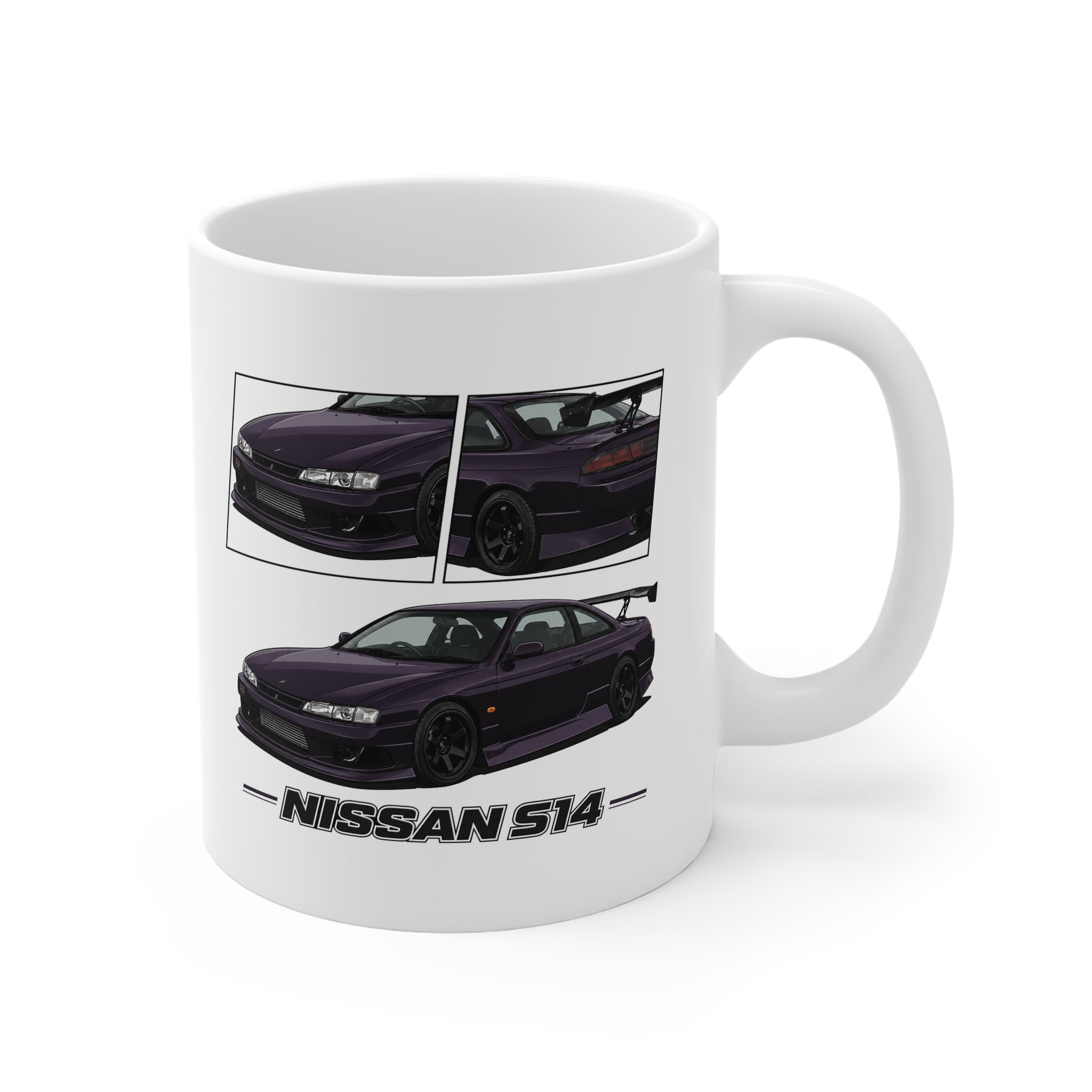 PURPLE NISSAN S14 MUG