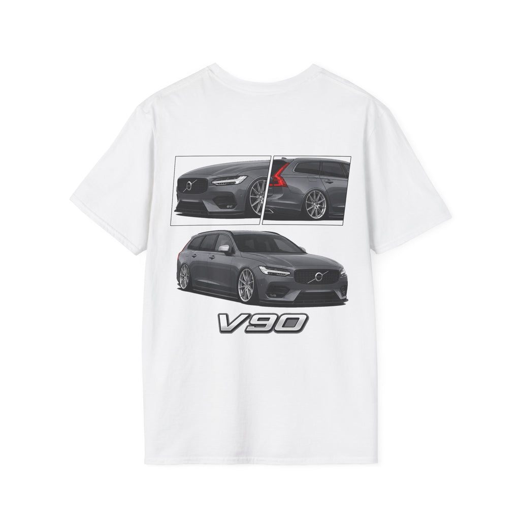 GREY VOLVO V90 T-SHIRT