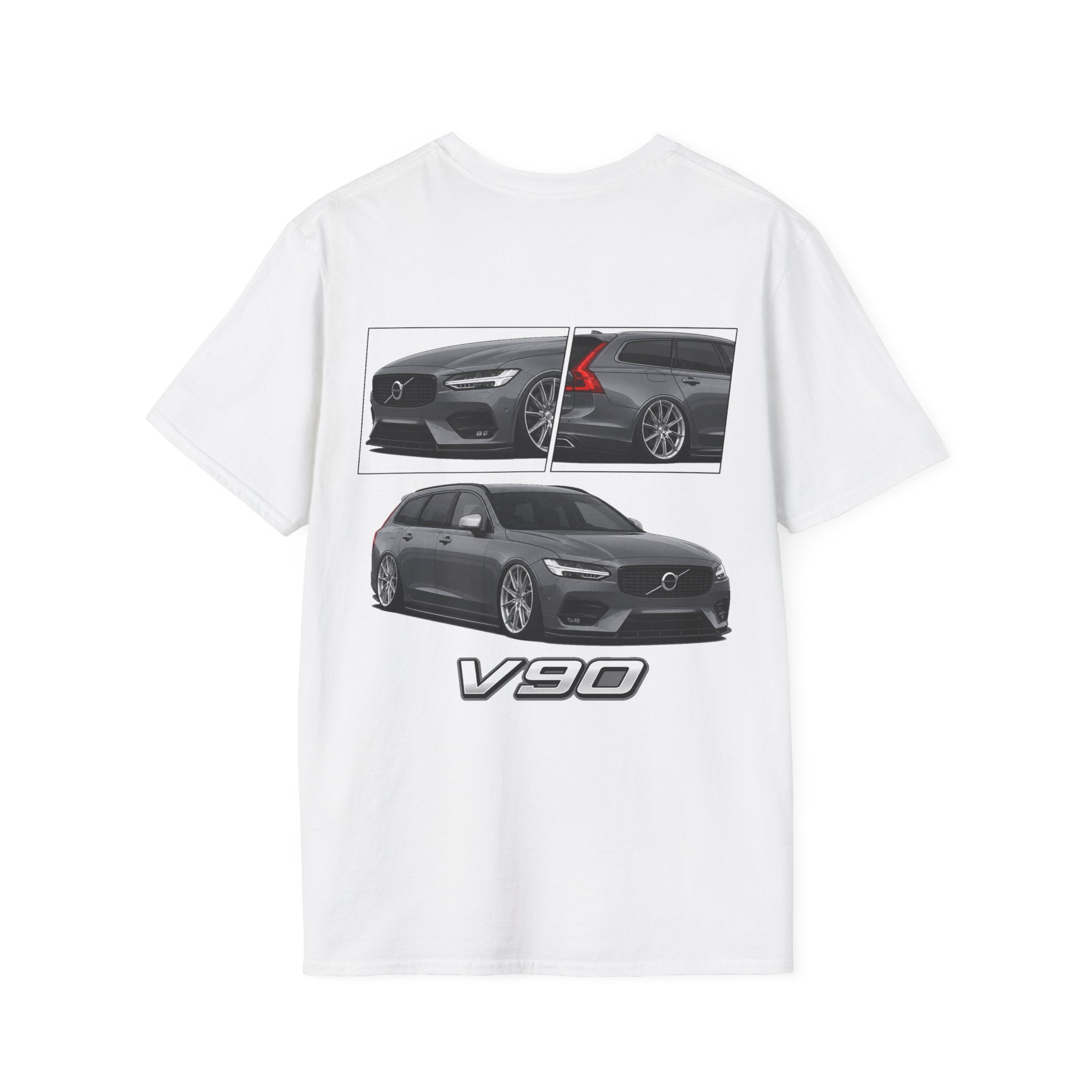 GREY VOLVO V90 T-SHIRT