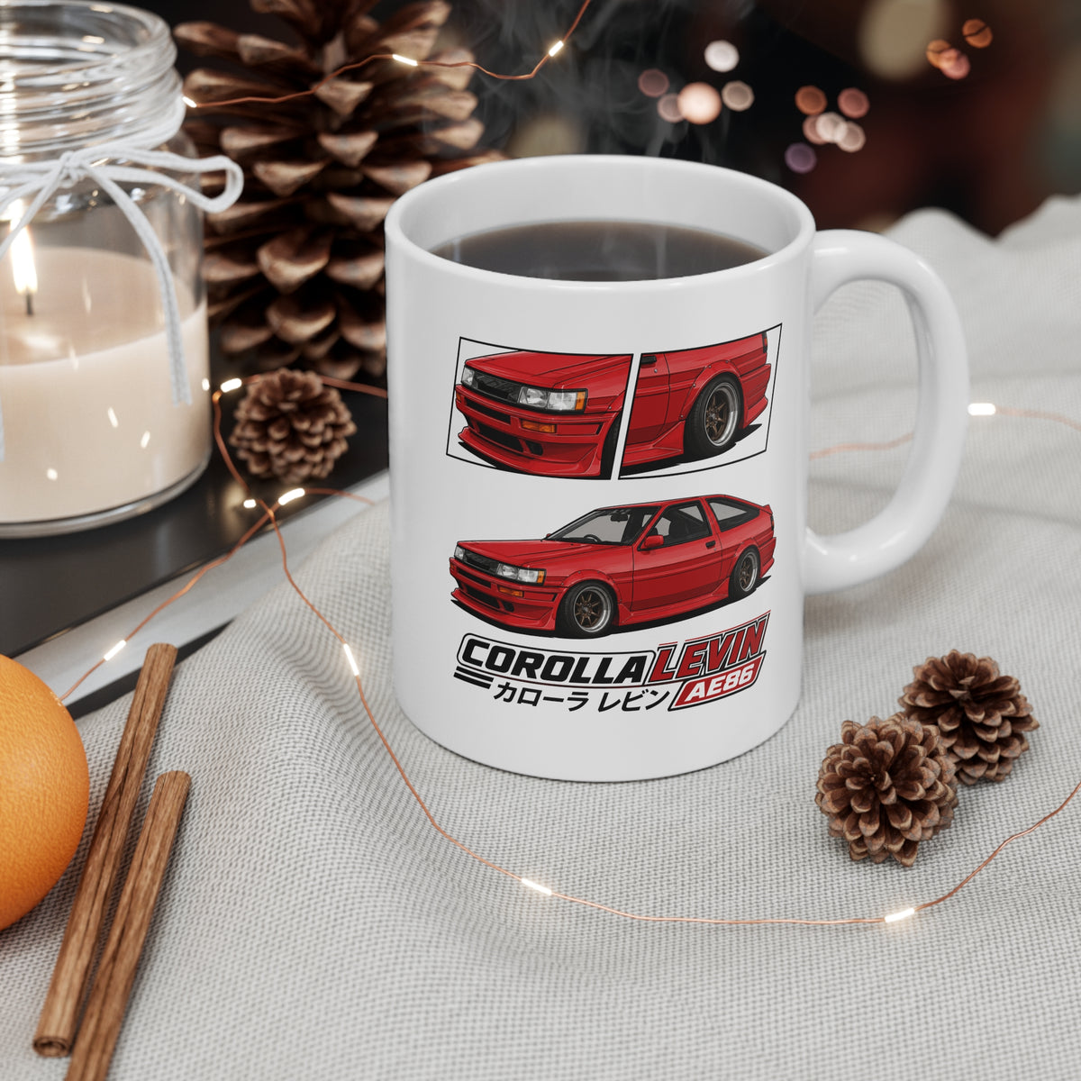 RED AE86 LEVIN MUG