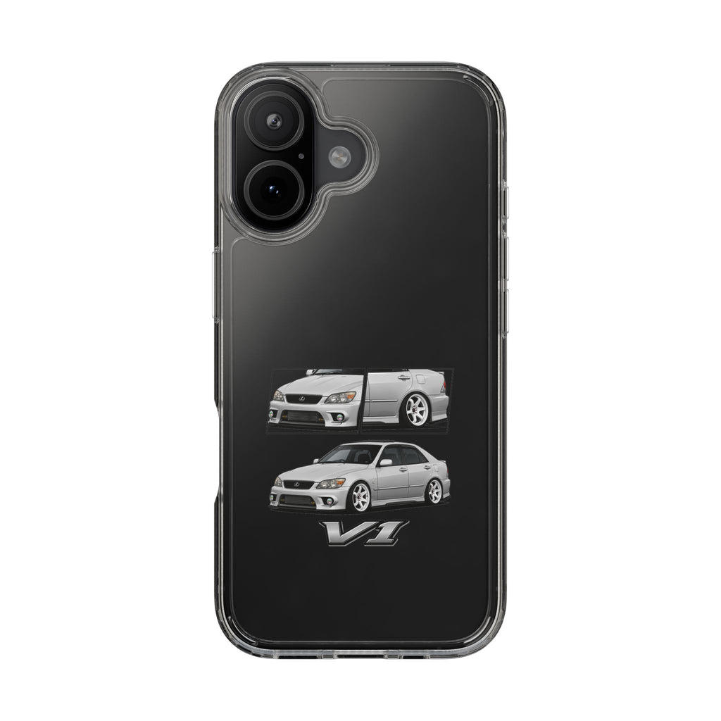 SILVER LEXUS IS200 PHONE CASES