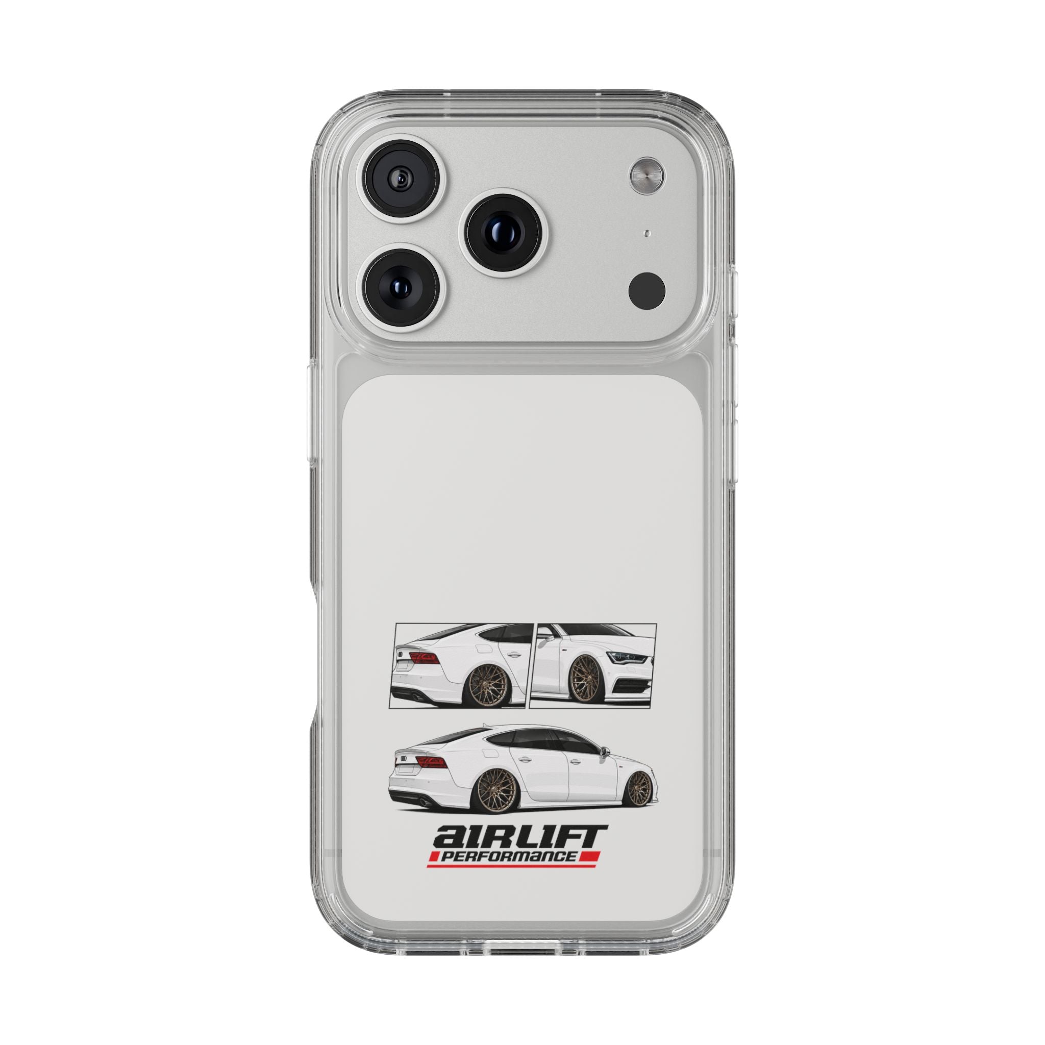 WHITE AUDI A7 PHONE CASES