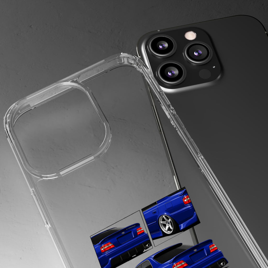 BLUE JZX100 CHASER PHONE CASES