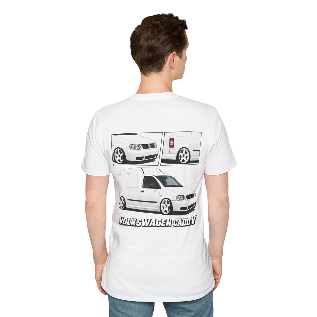 WHITE VW CADDY T-SHIRT
