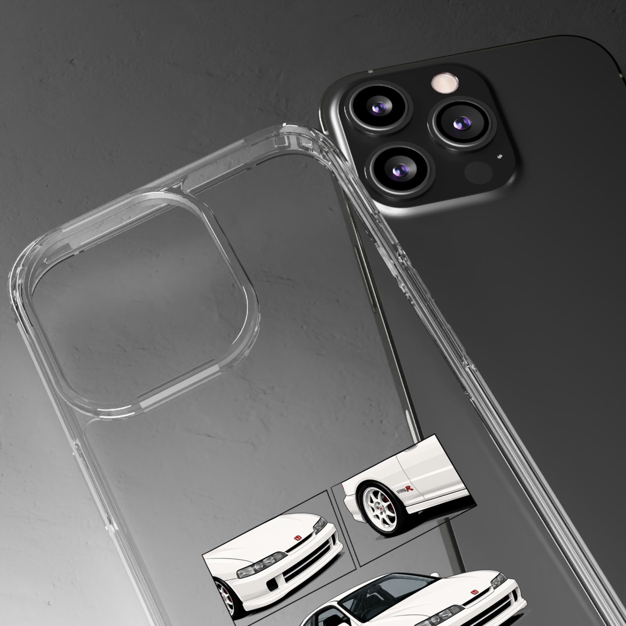 WHITE INTEGRA TYPE R PHONE CASES
