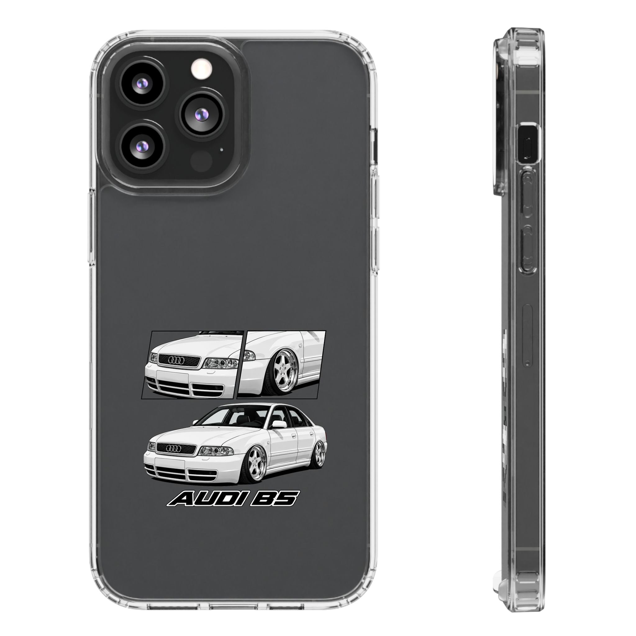 WHITE AUDI A4 B5 PHONE CASES