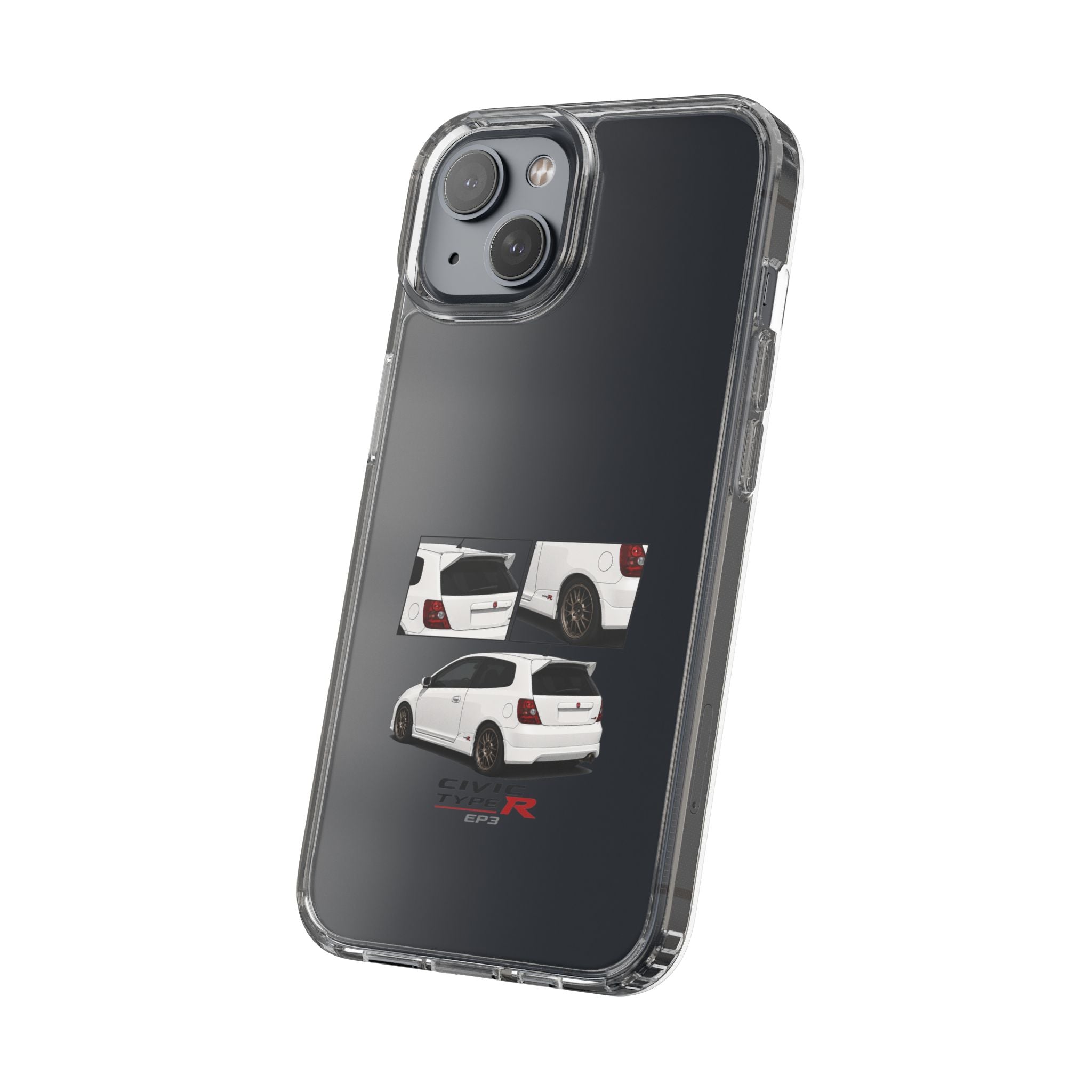WHITE EP3 TYPE R PHONE CASES