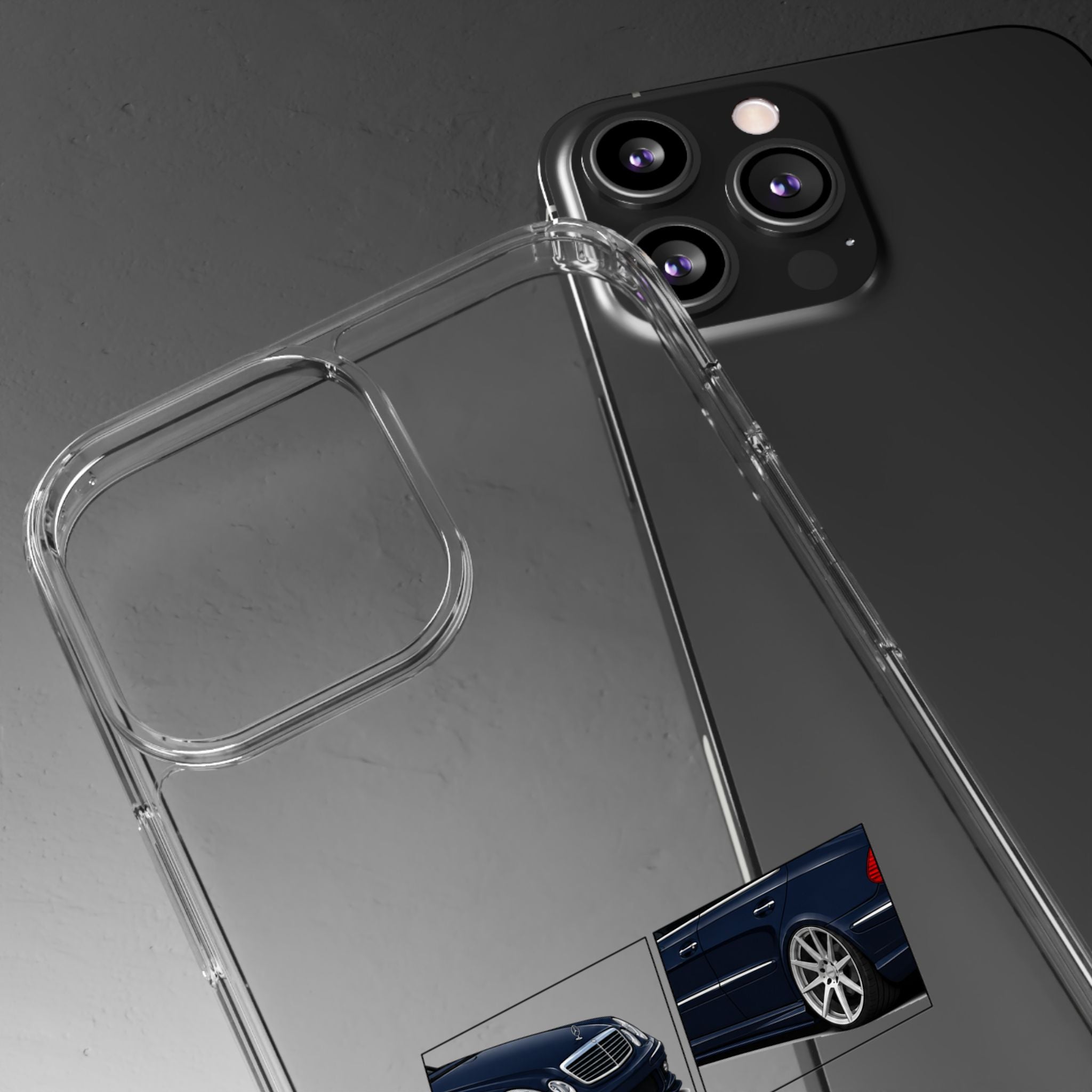 BLUE MERC V8 KOMPRESSOR PHONE CASES