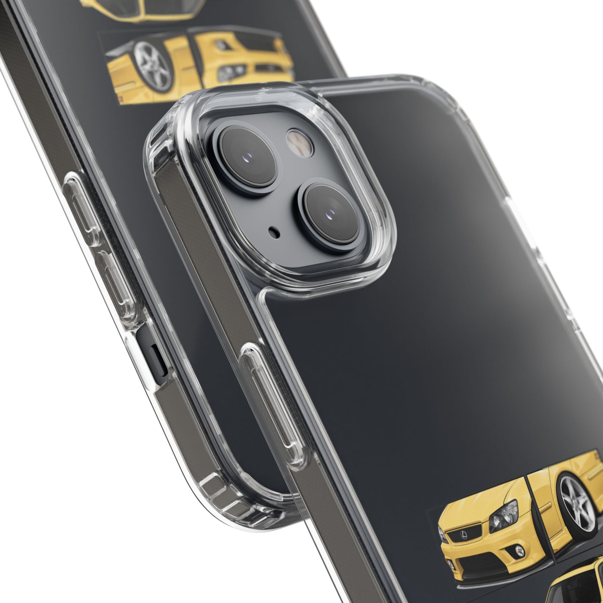 YELLOW LEXUS IS200 PHONE CASES