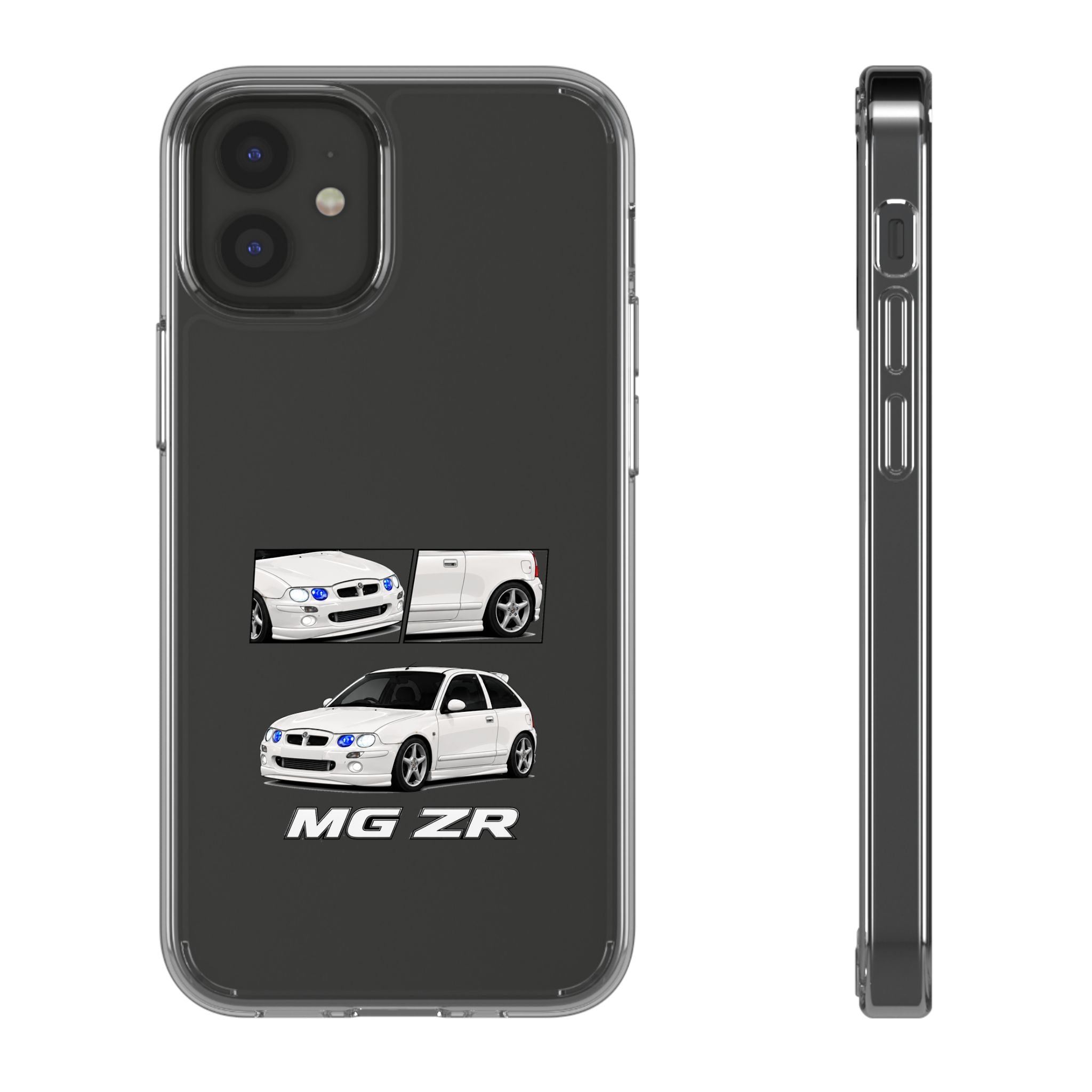 WHITE MG ZR PHONE CASES