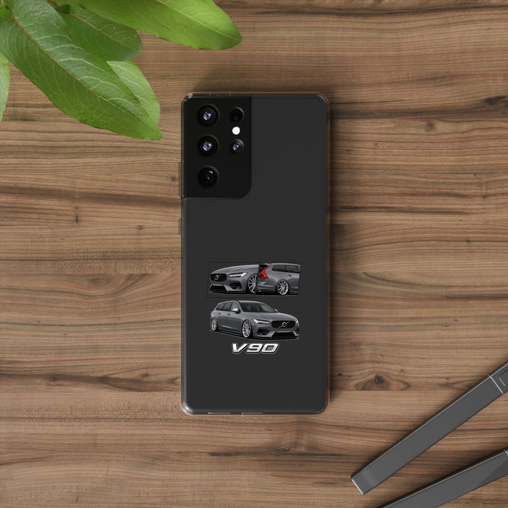 GREY VOLVO V90 PHONE CASES