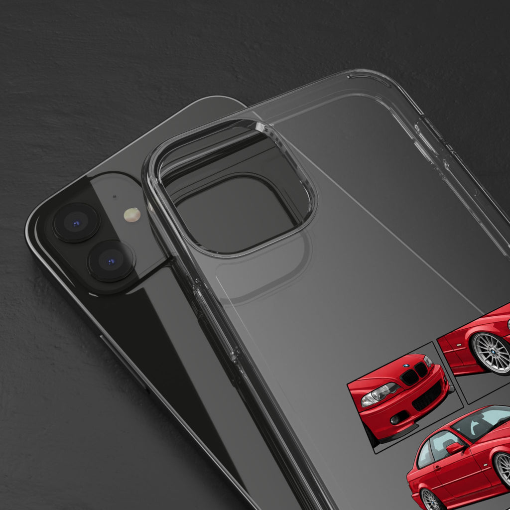RED E46 PHONE CASES