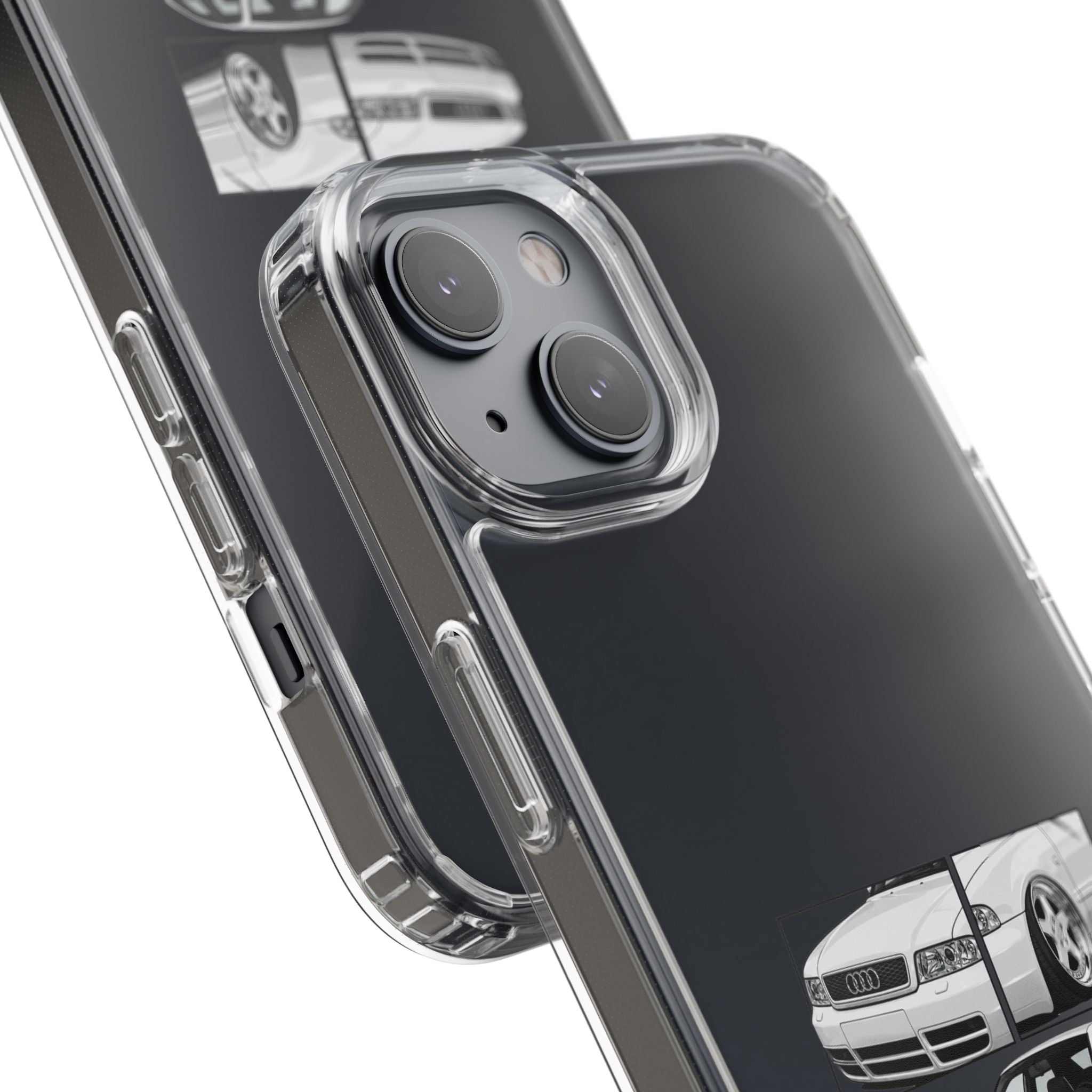 WHITE AUDI A4 B5 PHONE CASES