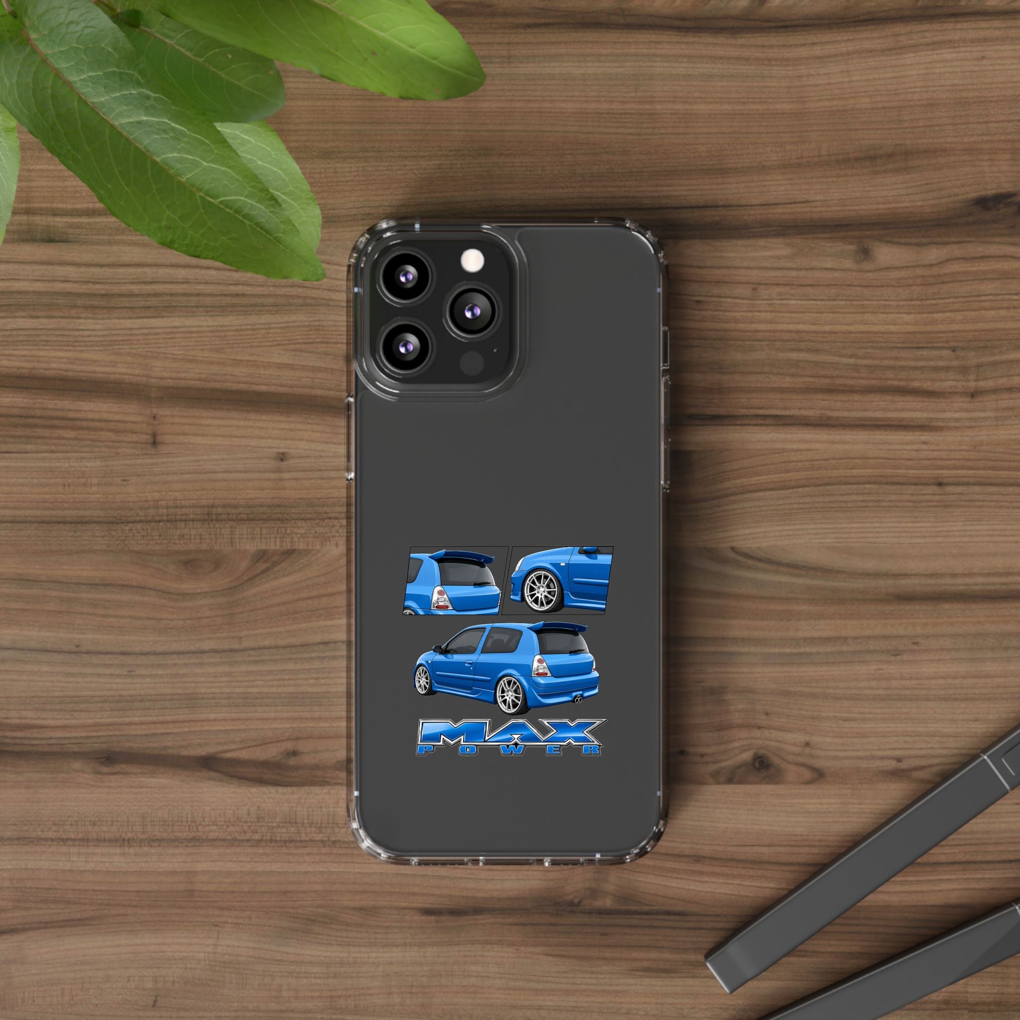 BLUE MAX POWER CLIO PHONE CASES