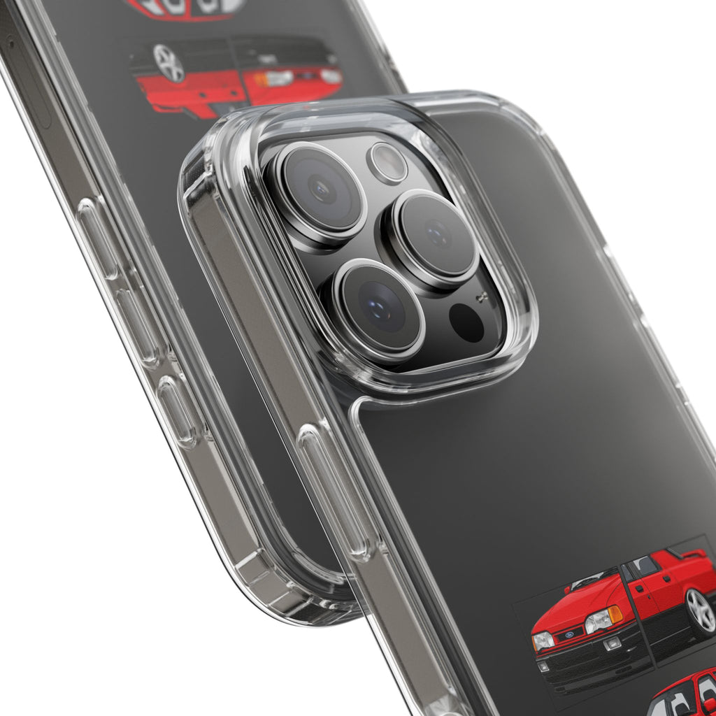 RED OVER BLACK SIERRA SAPPHIRE PHONE CASES