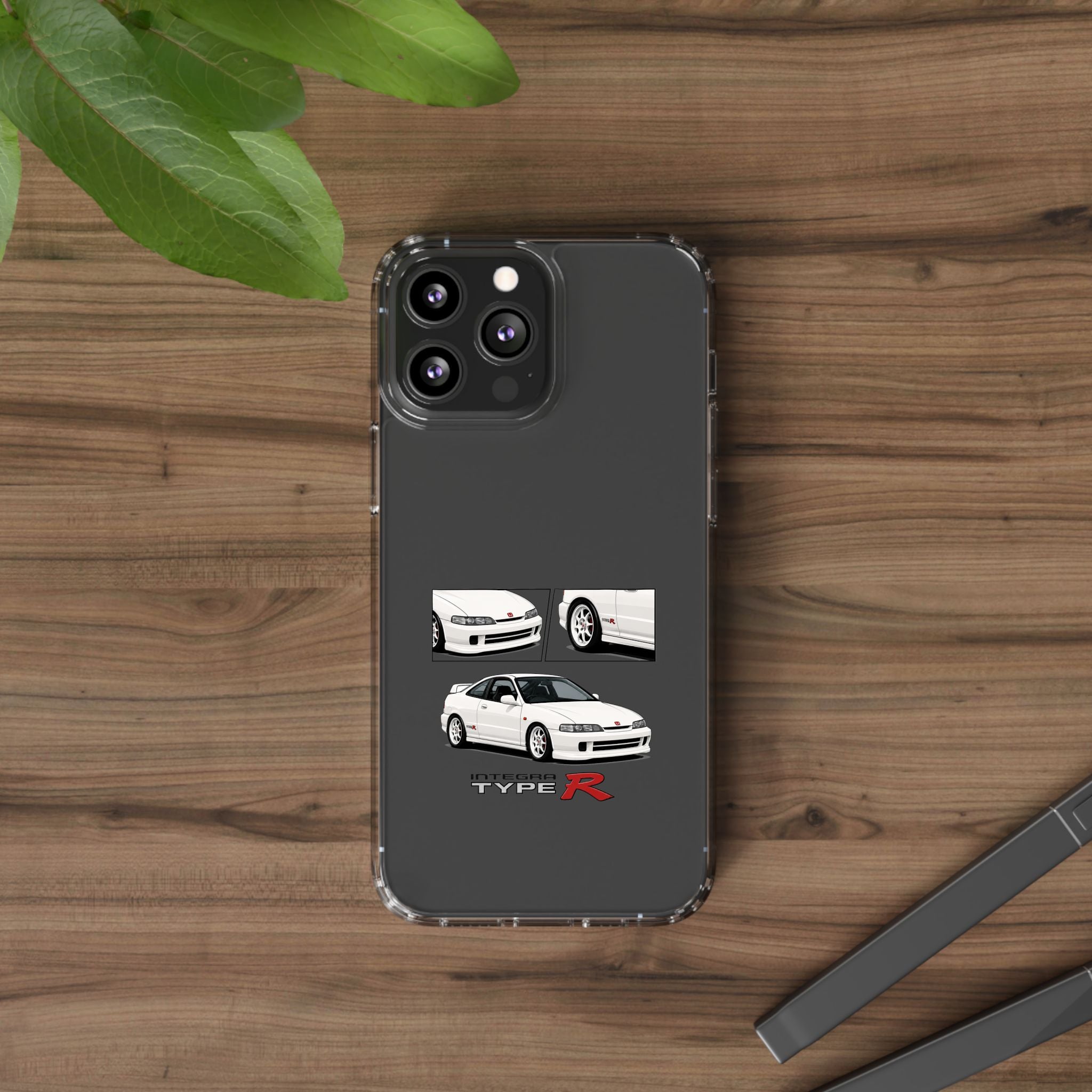 WHITE INTEGRA TYPE R PHONE CASES